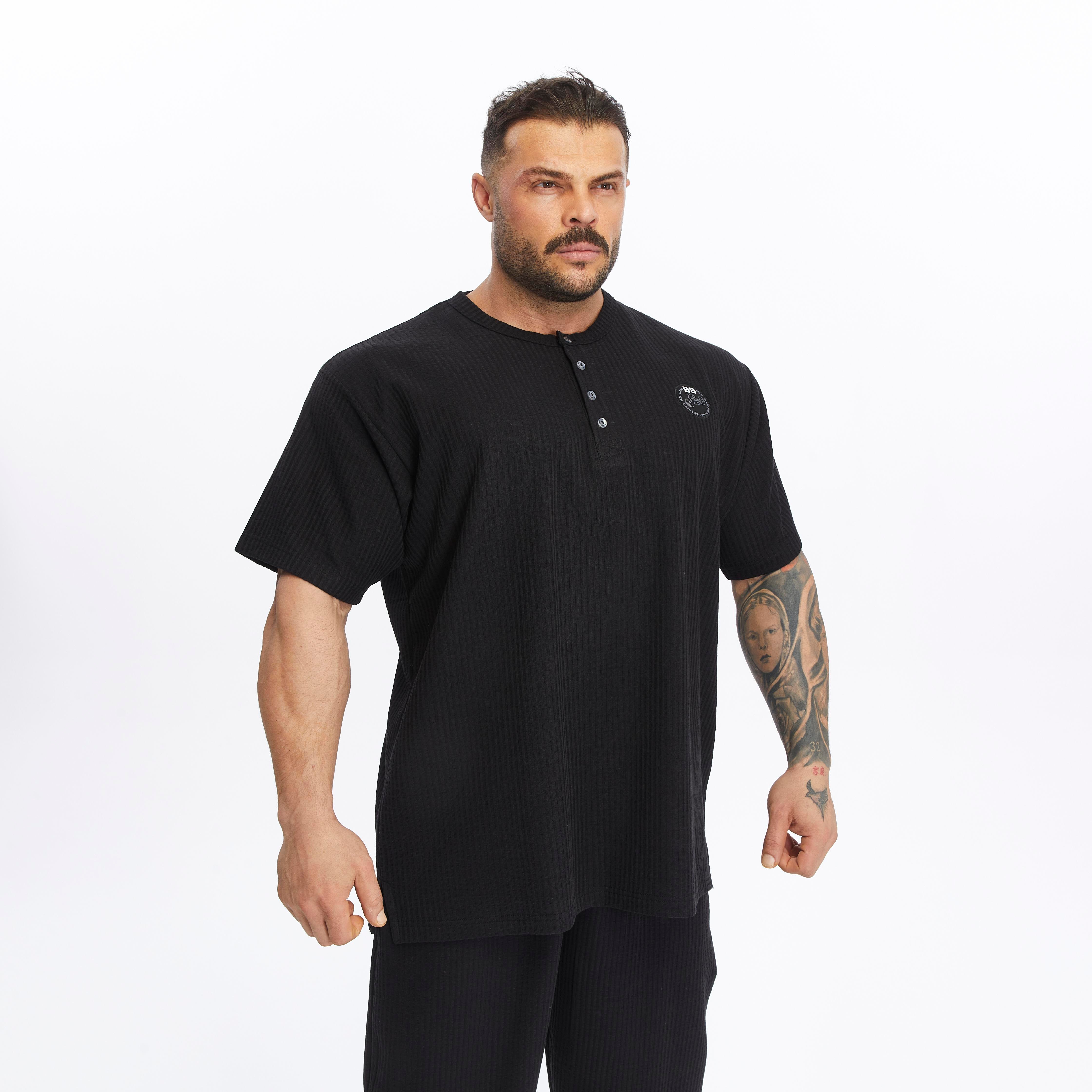 Mens Oversize T-shirt Cotton Training Rag Top