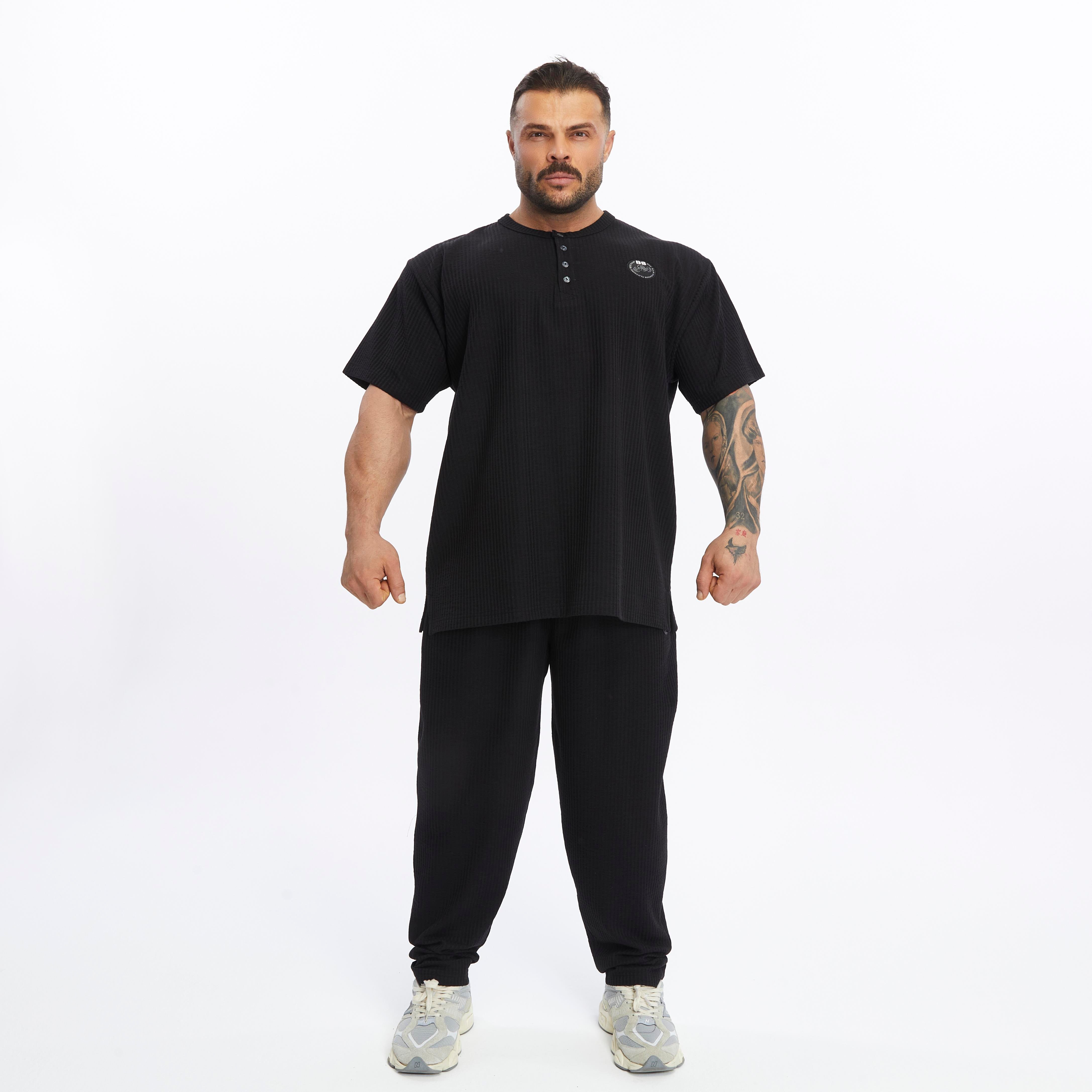 Mens Oversize T-shirt Cotton Training Rag Top