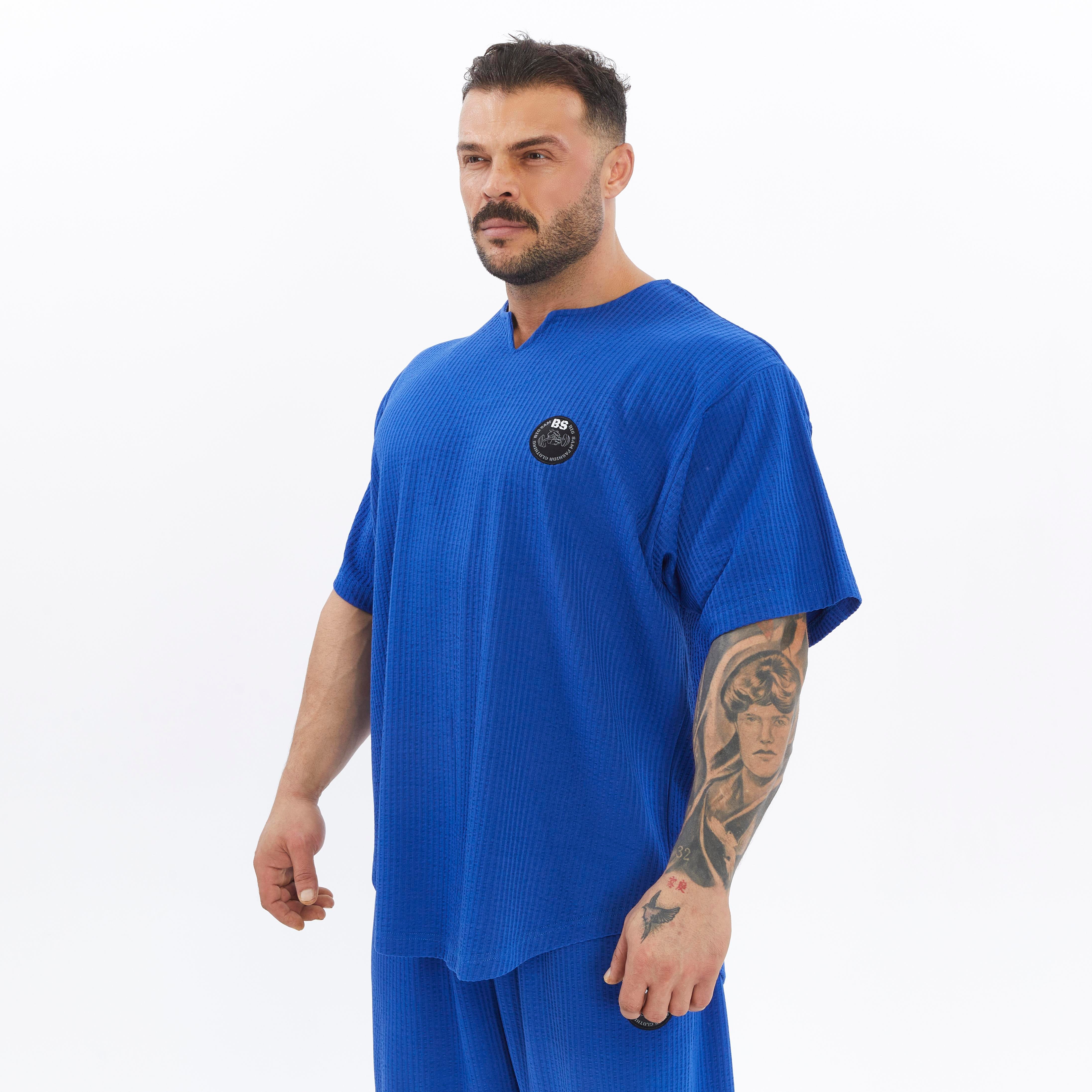 Mens Oversize T-shirt Cotton Training Rag Top