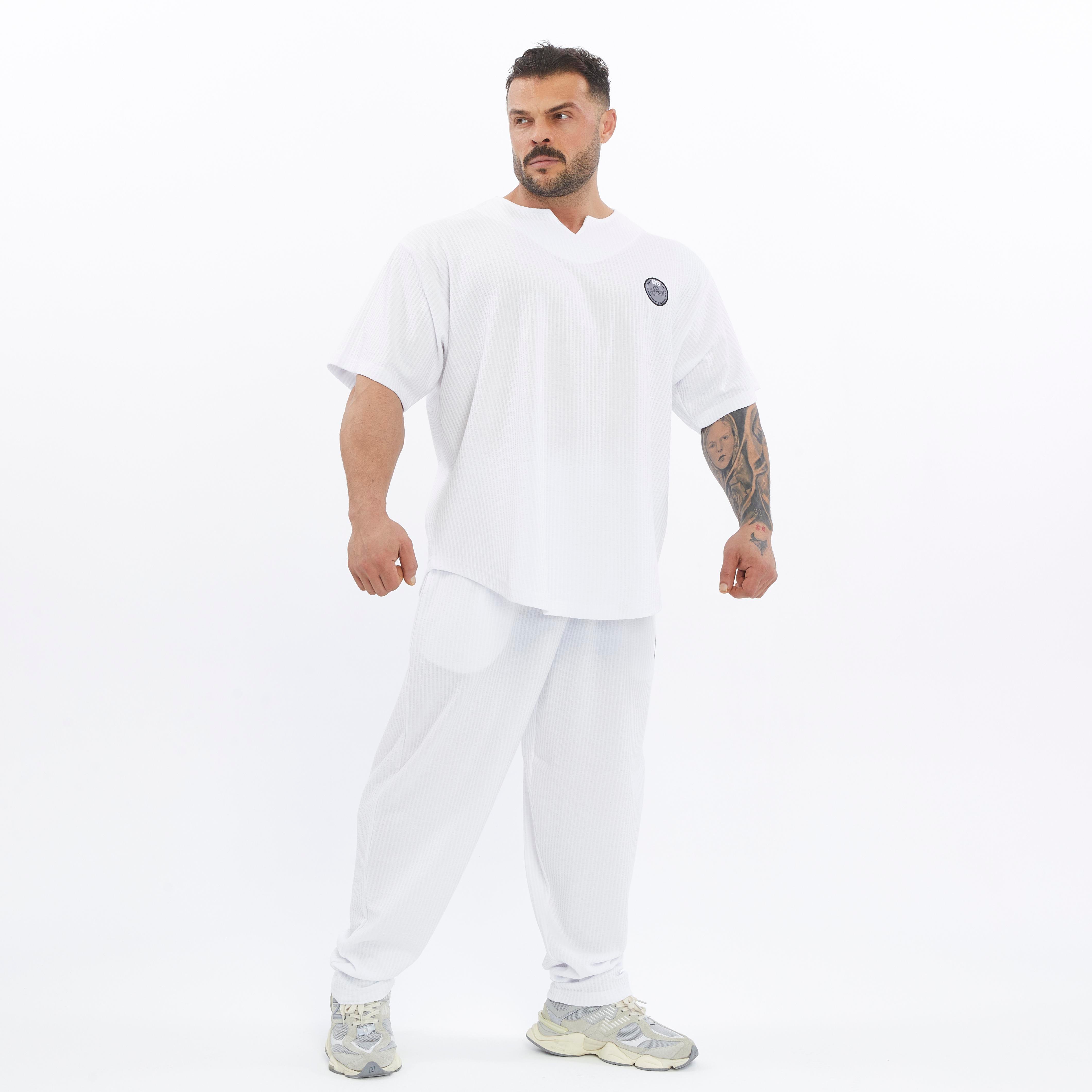 Mens Oversize T-shirt Cotton Training Rag Top