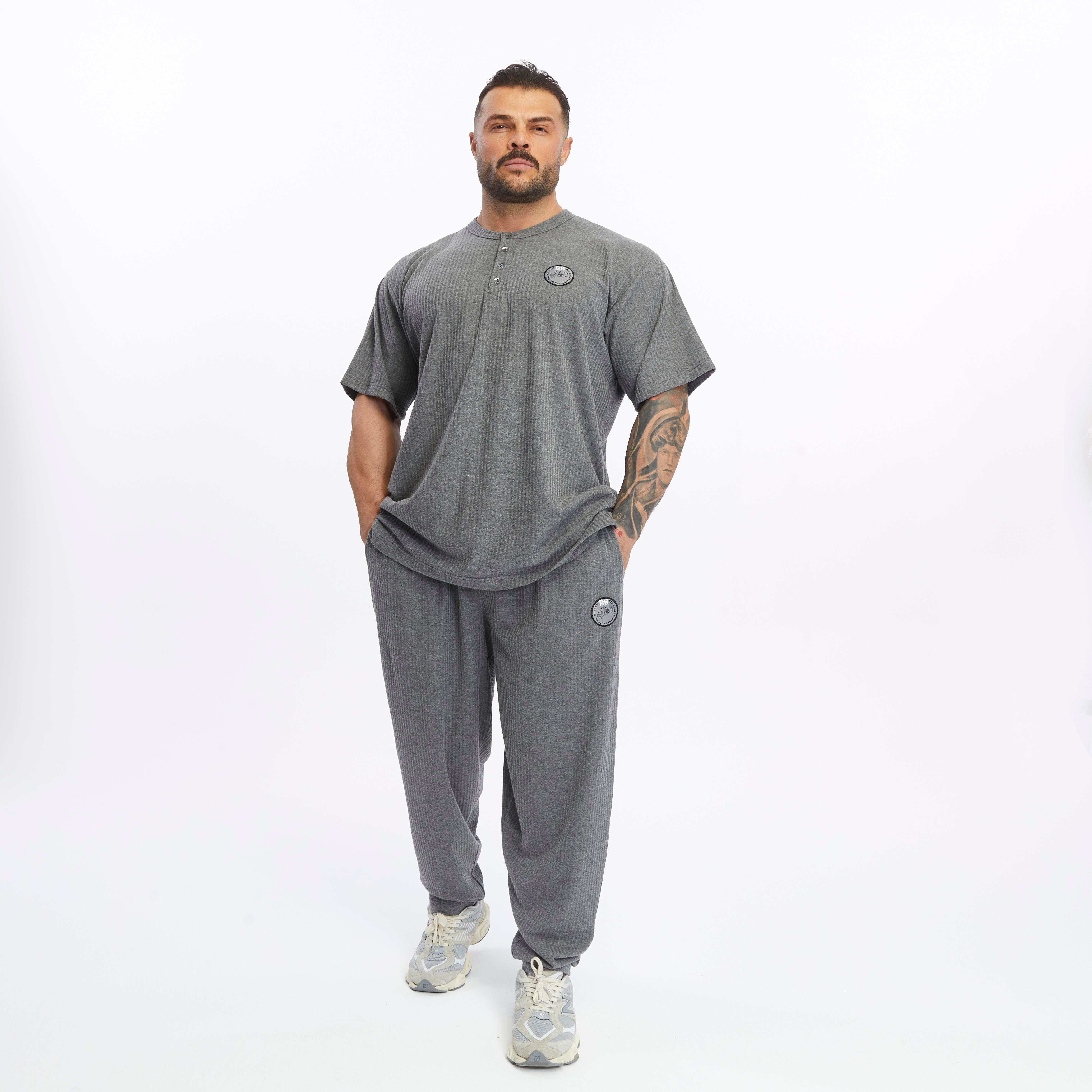 Mens Oversize T-shirt Cotton Training Rag Top