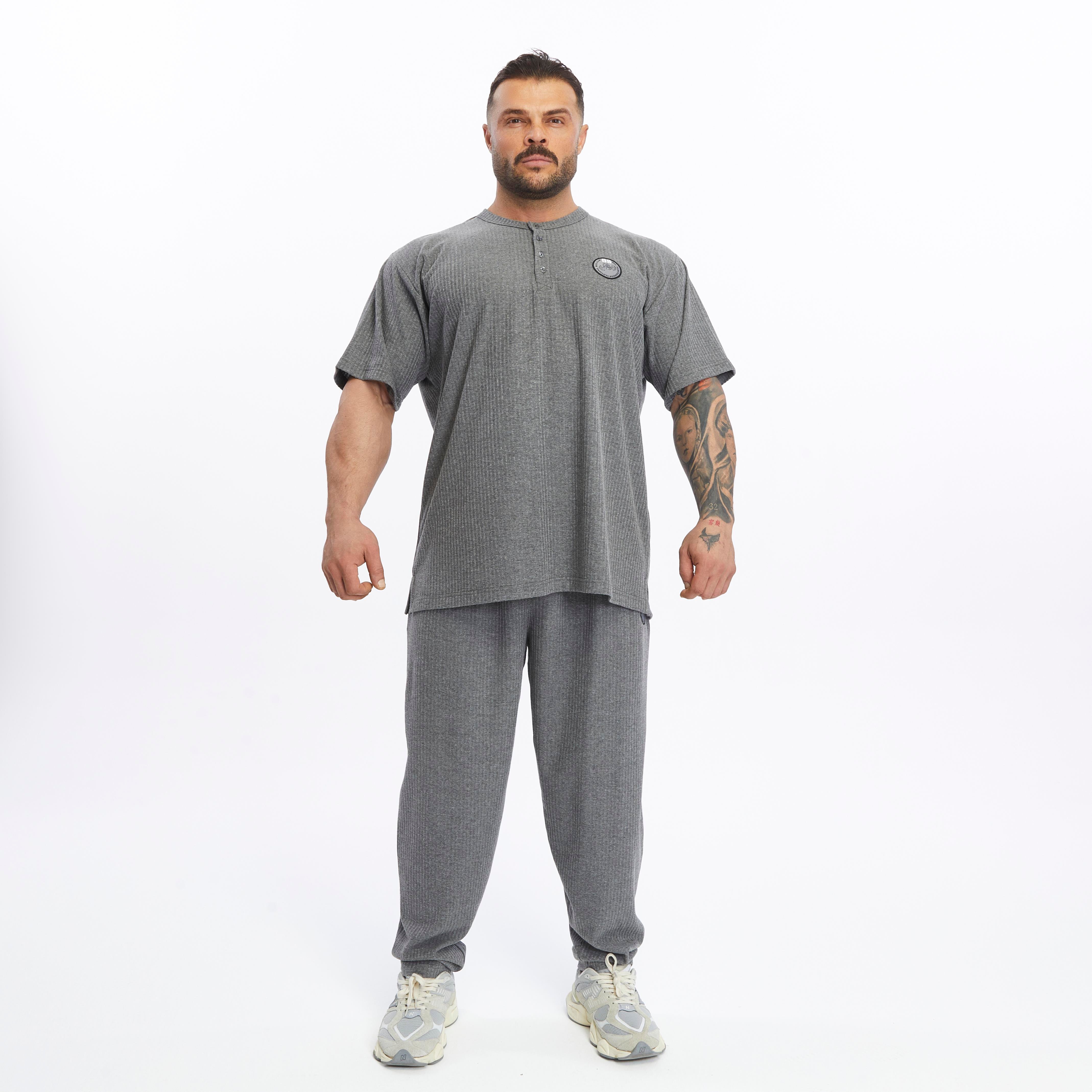 Mens Oversize T-shirt Cotton Training Rag Top