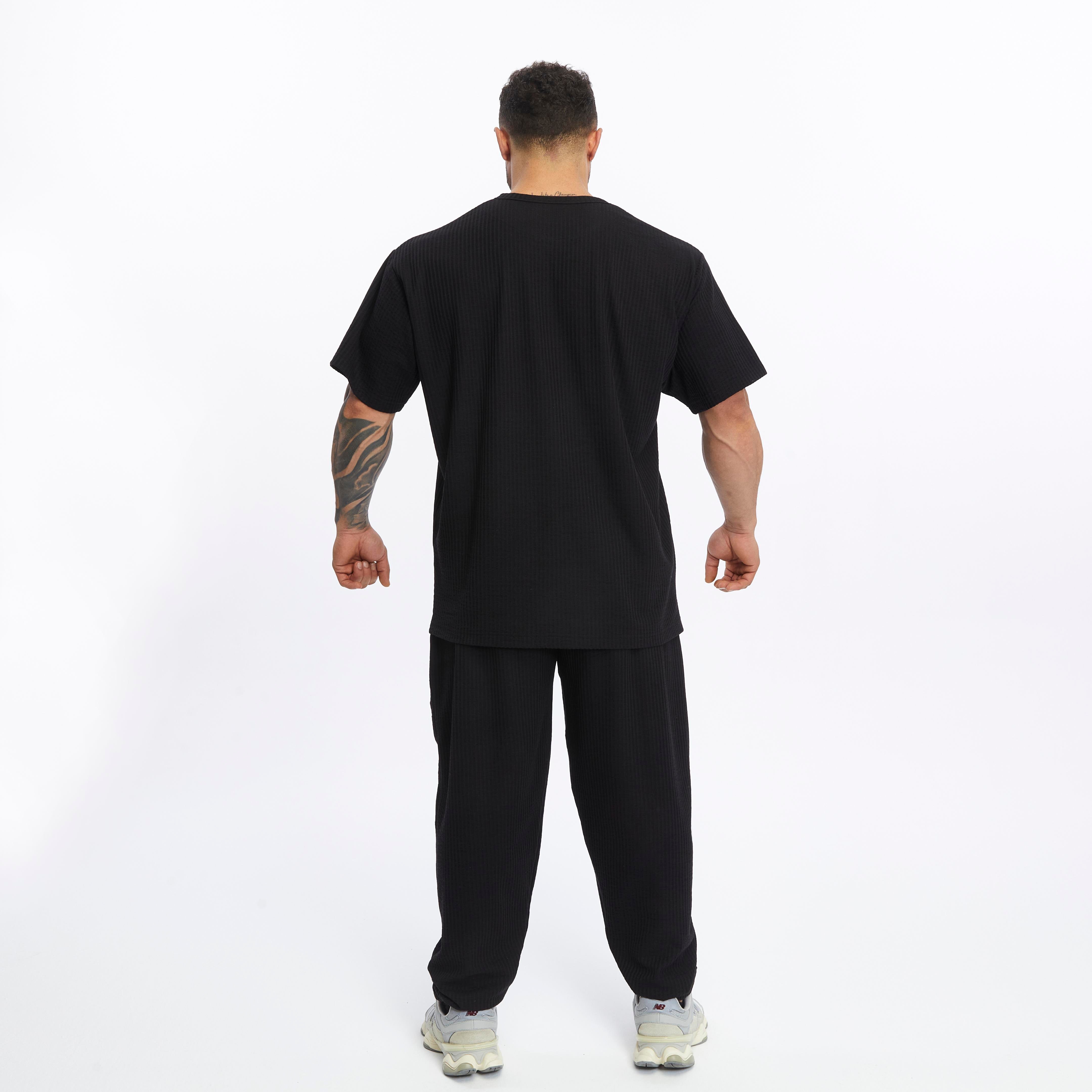 Mens Oversize T-shirt Cotton Training Rag Top