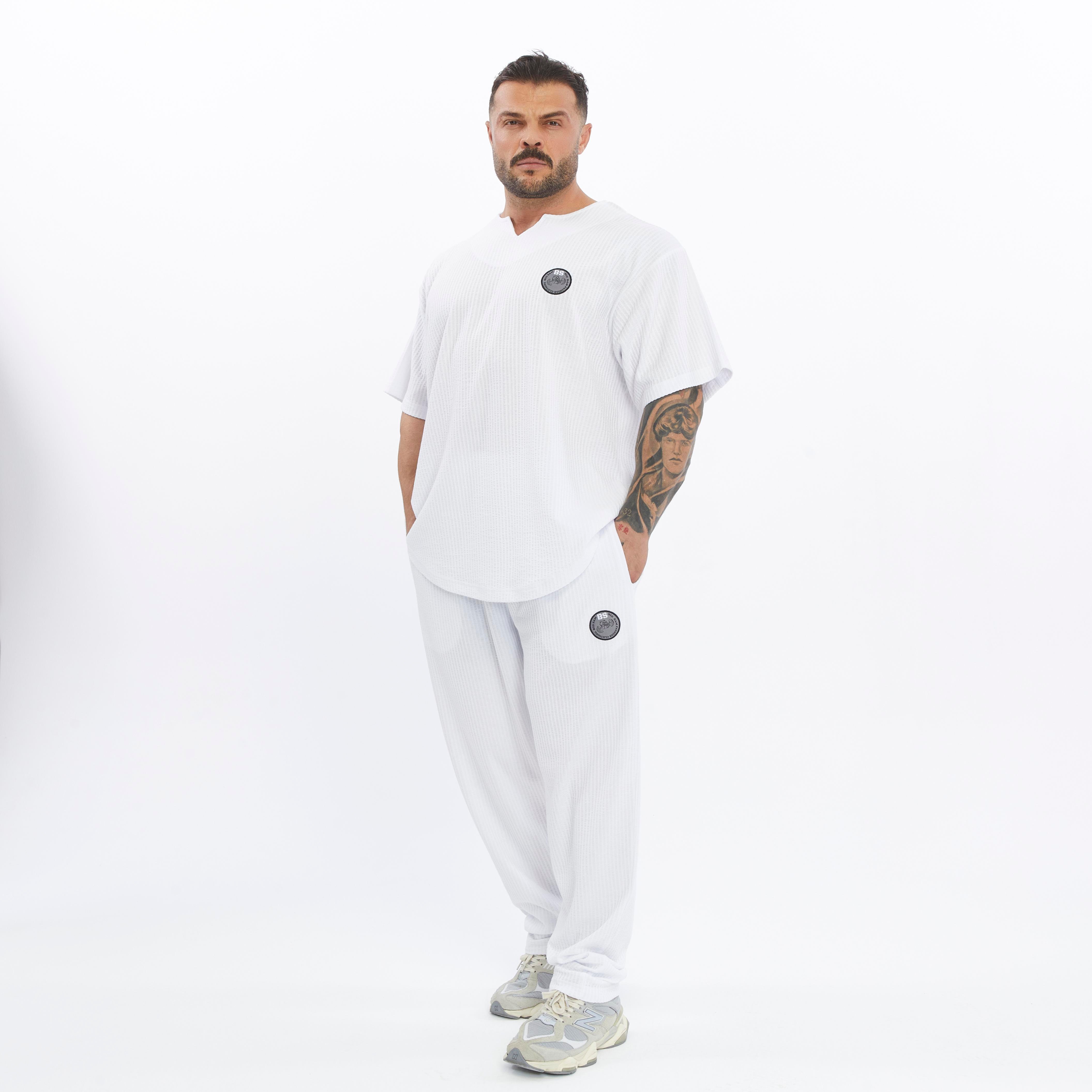 Mens Oversize T-shirt Cotton Training Rag Top