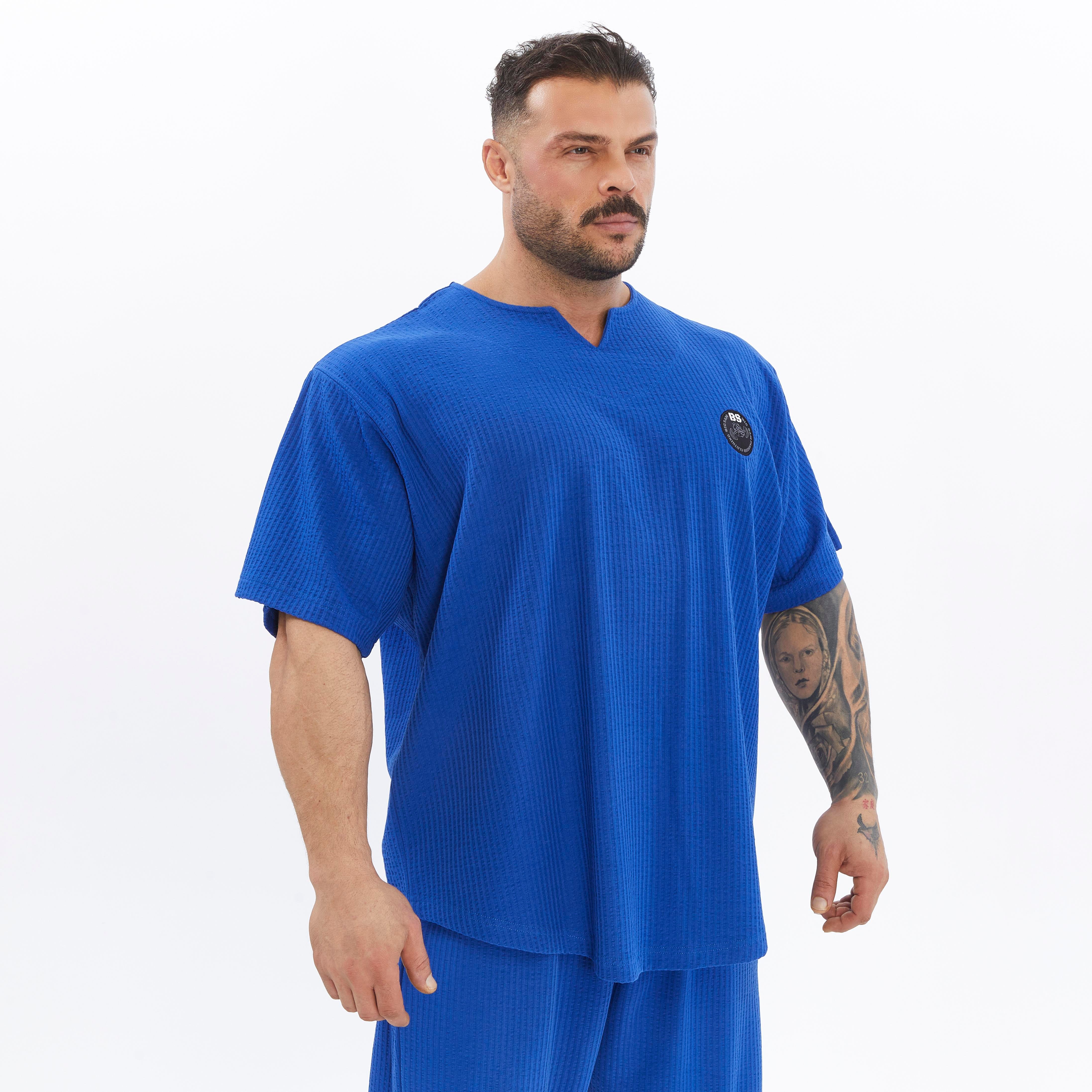 Mens Oversize T-shirt Cotton Training Rag Top