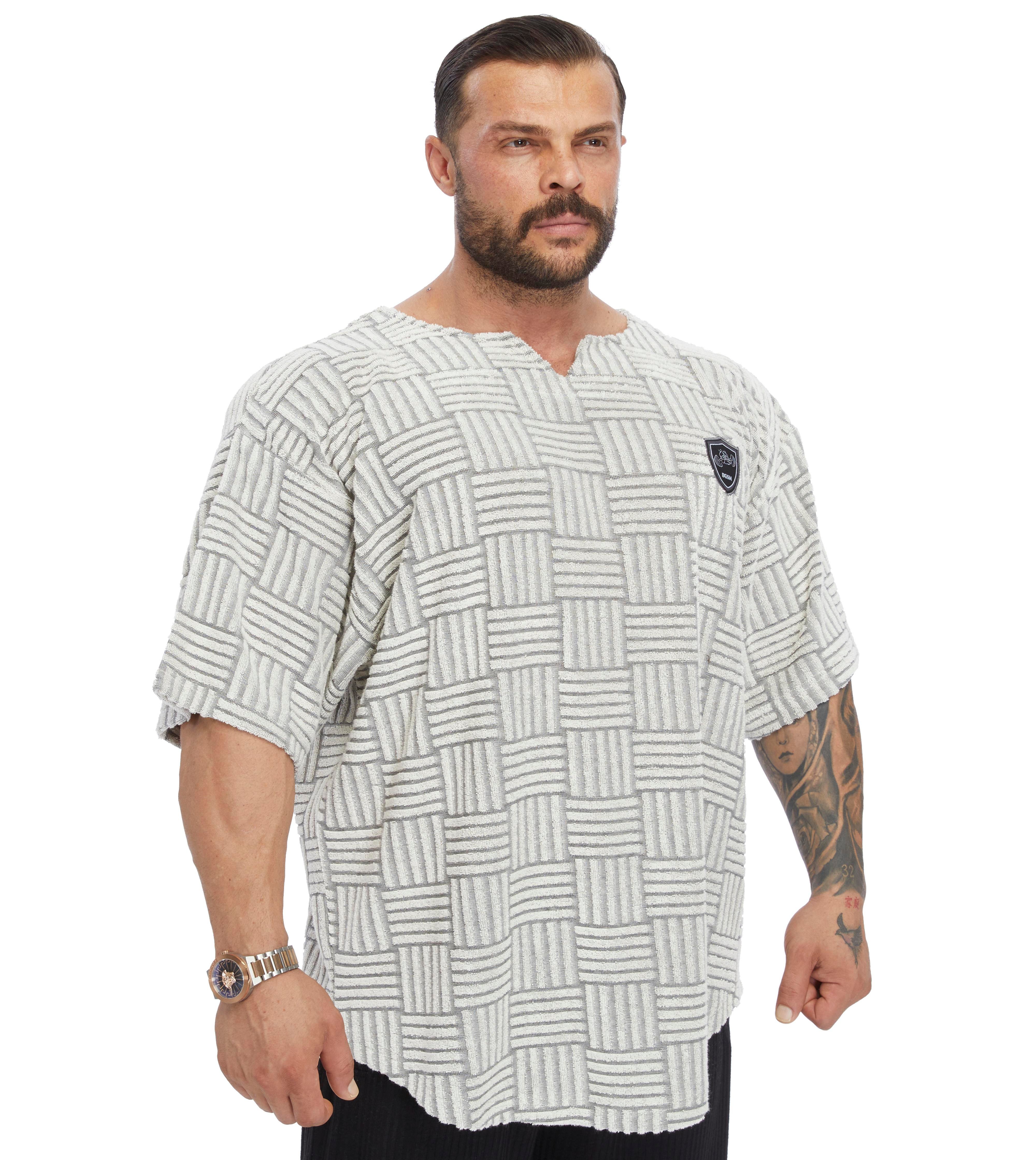 Men's Oversize Towel Gym Rag Top T-shirt