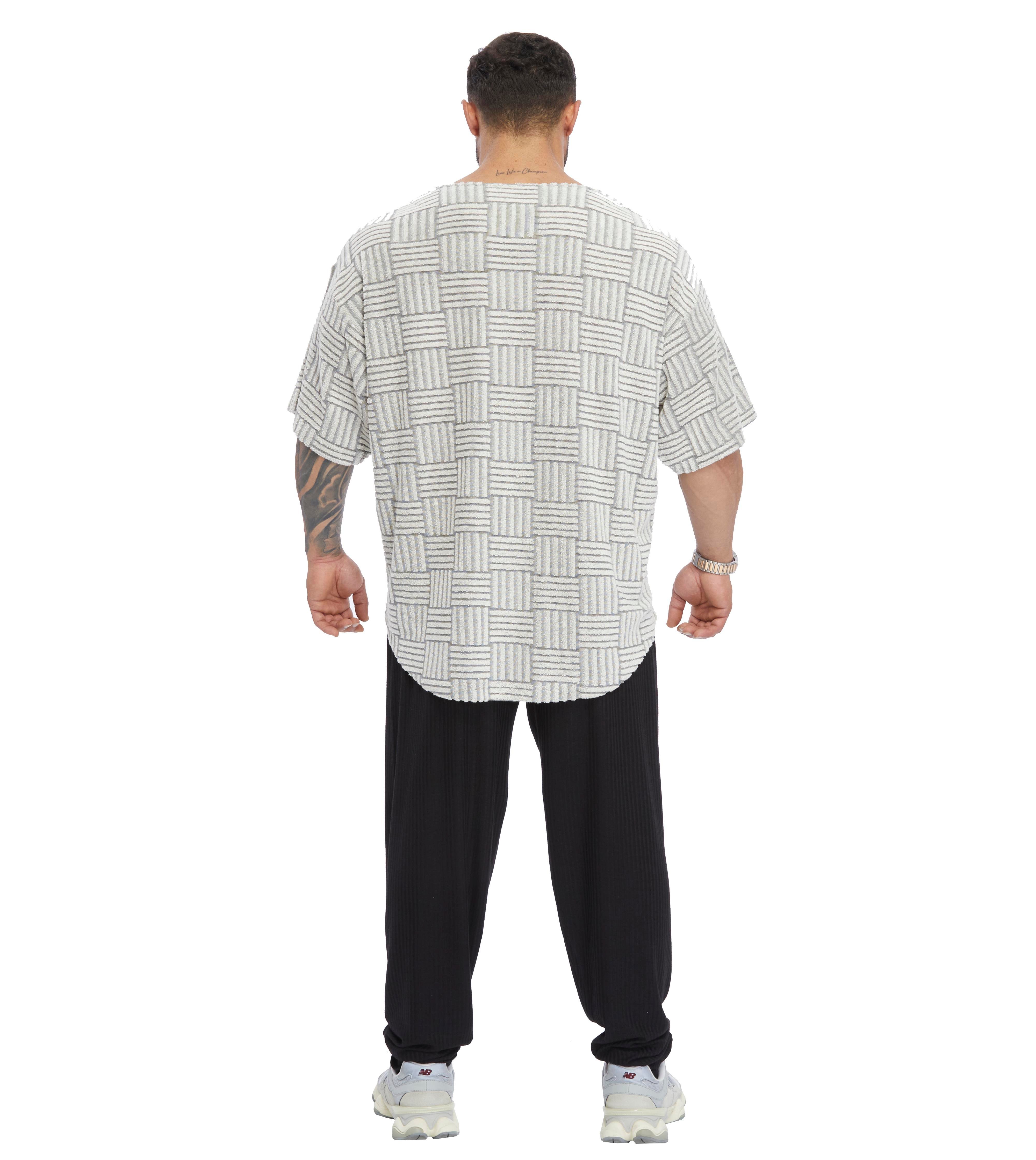 Men's Oversize Towel Gym Rag Top T-shirt