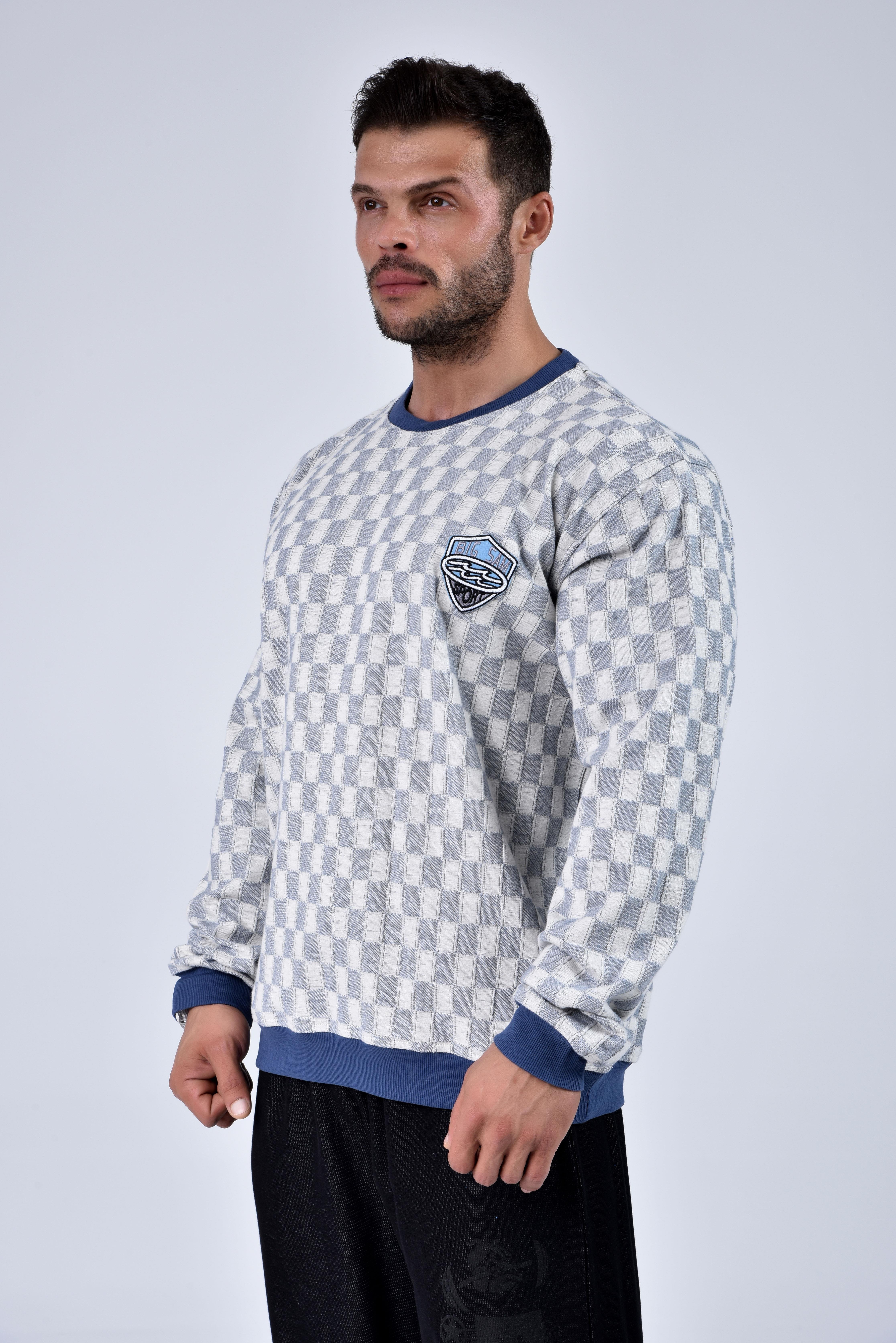Mens Oversize Winter Sweatshirt