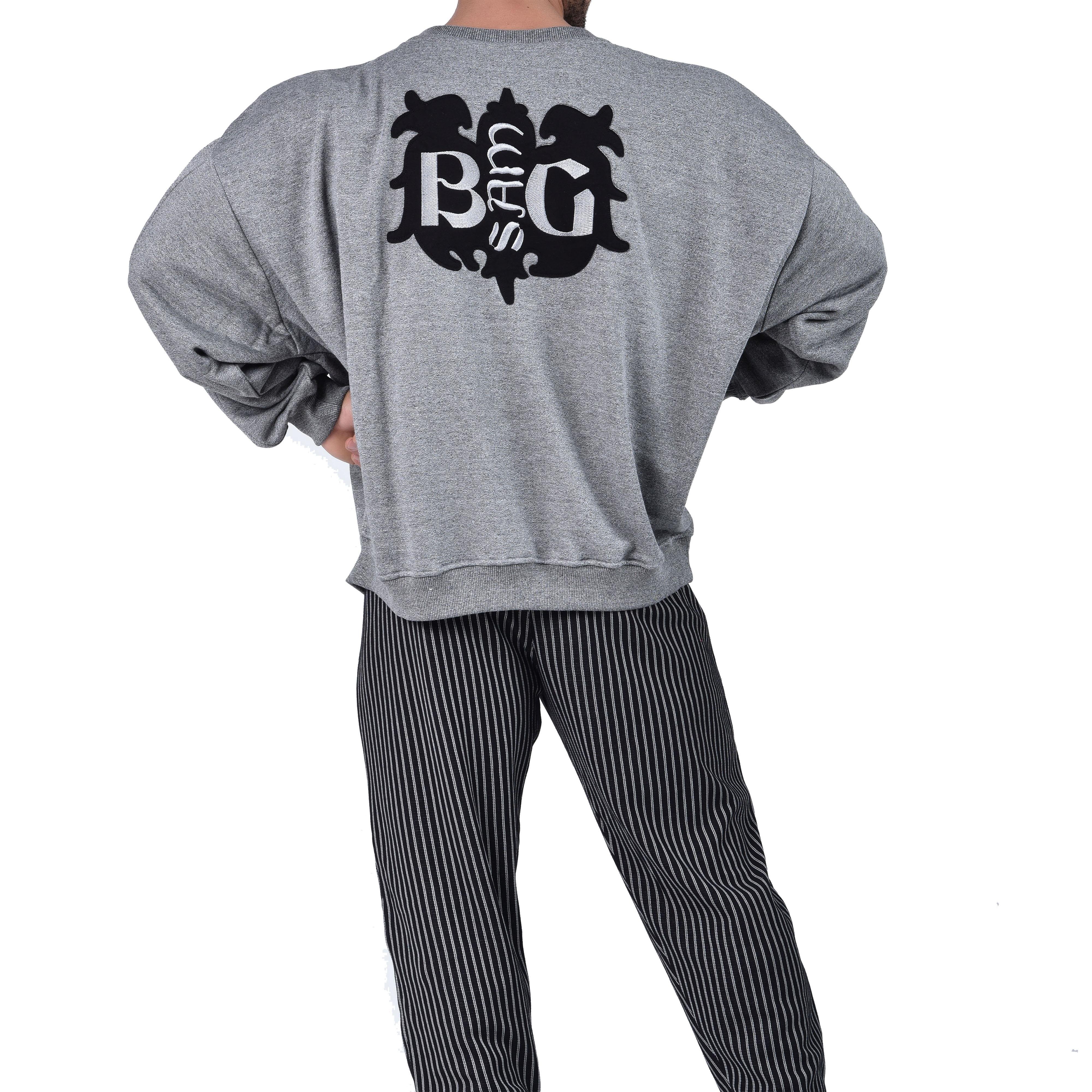 Mens Oversize Winter Sweatshirt