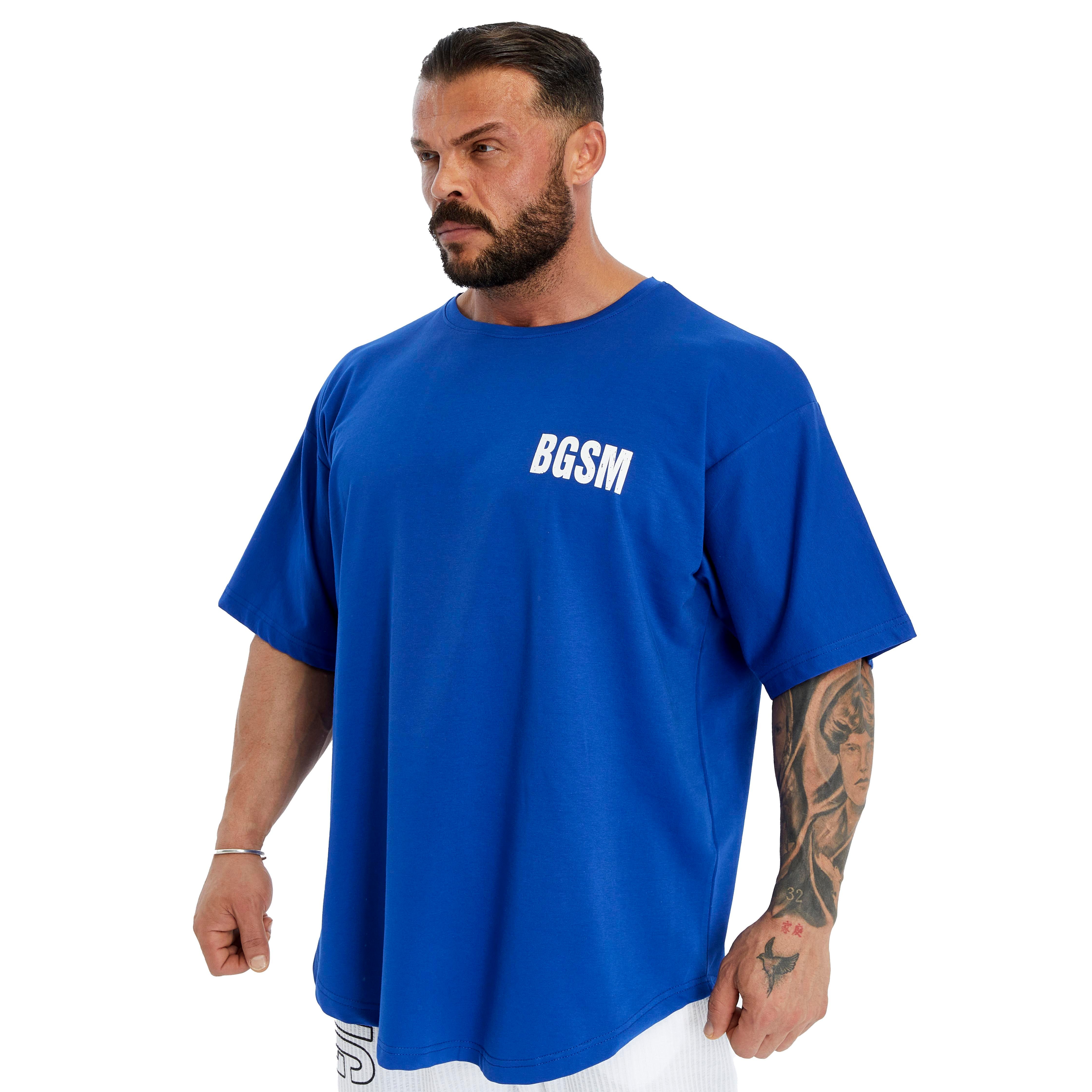 Mens Oversized Perfomance T-Shirt Cotton Rag Top