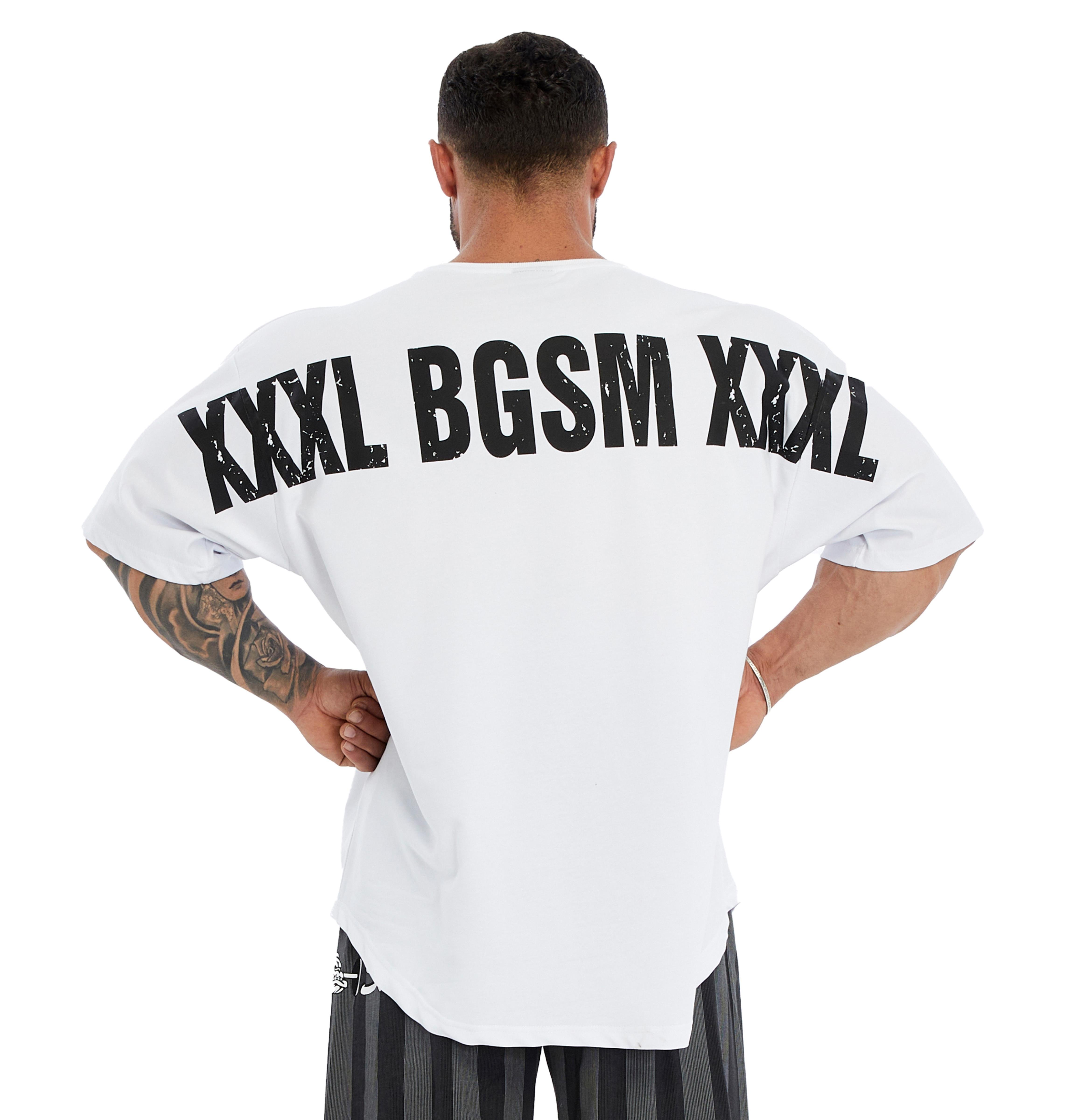 Mens Oversized Perfomance T-Shirt Cotton Rag Top
