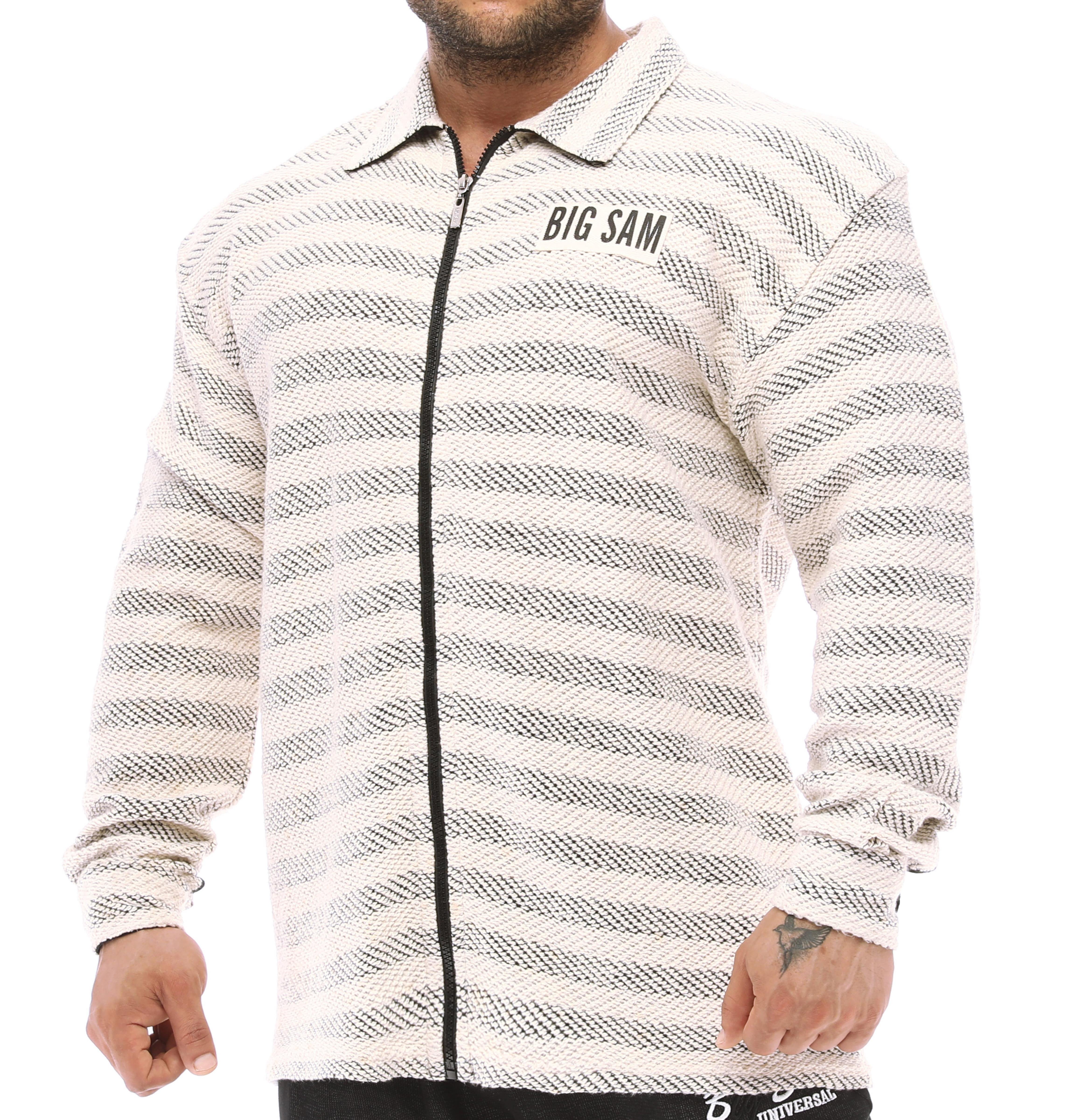 Mens Oversized Zippered Jacket