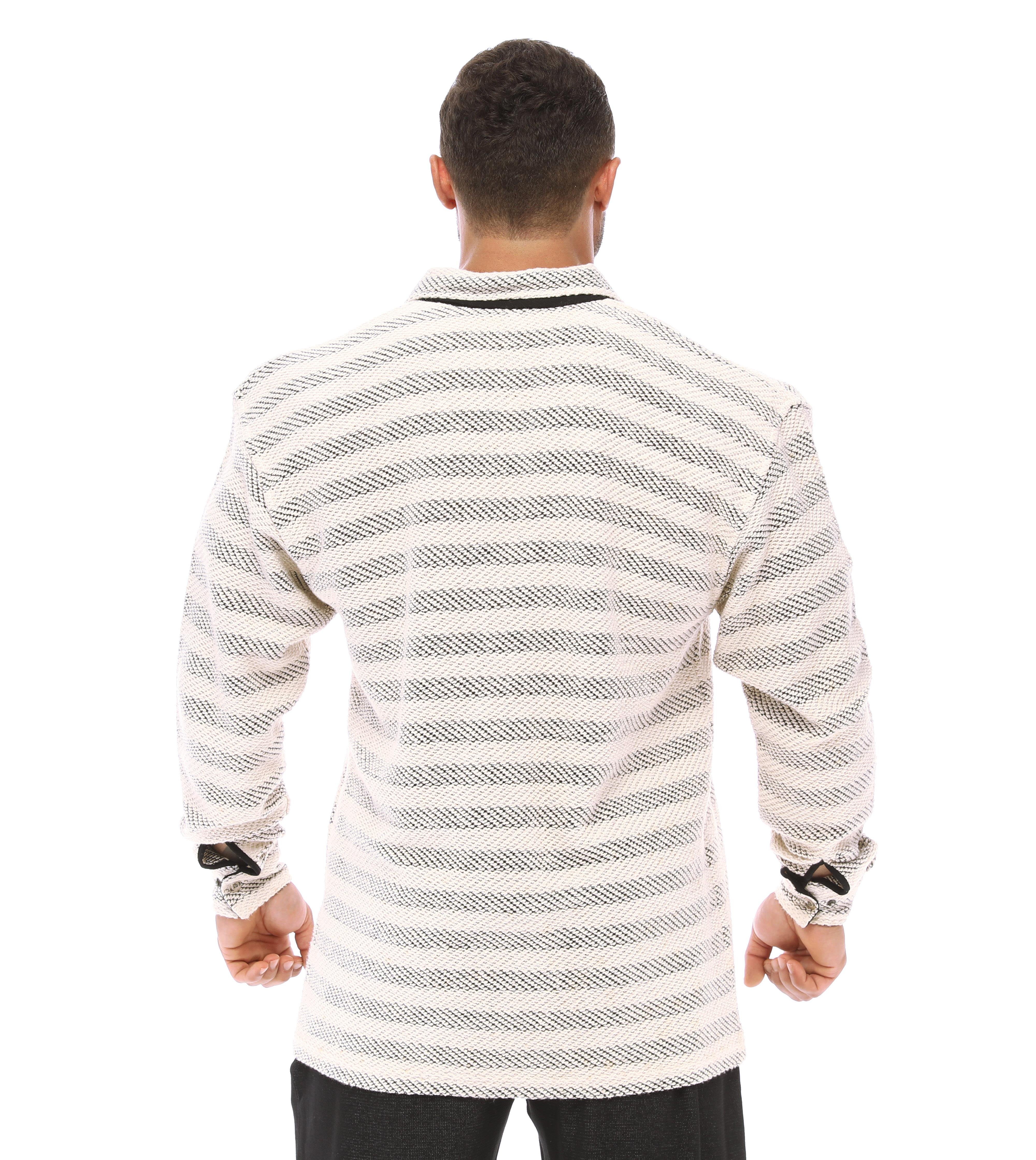 Mens Oversized Zippered Jacket