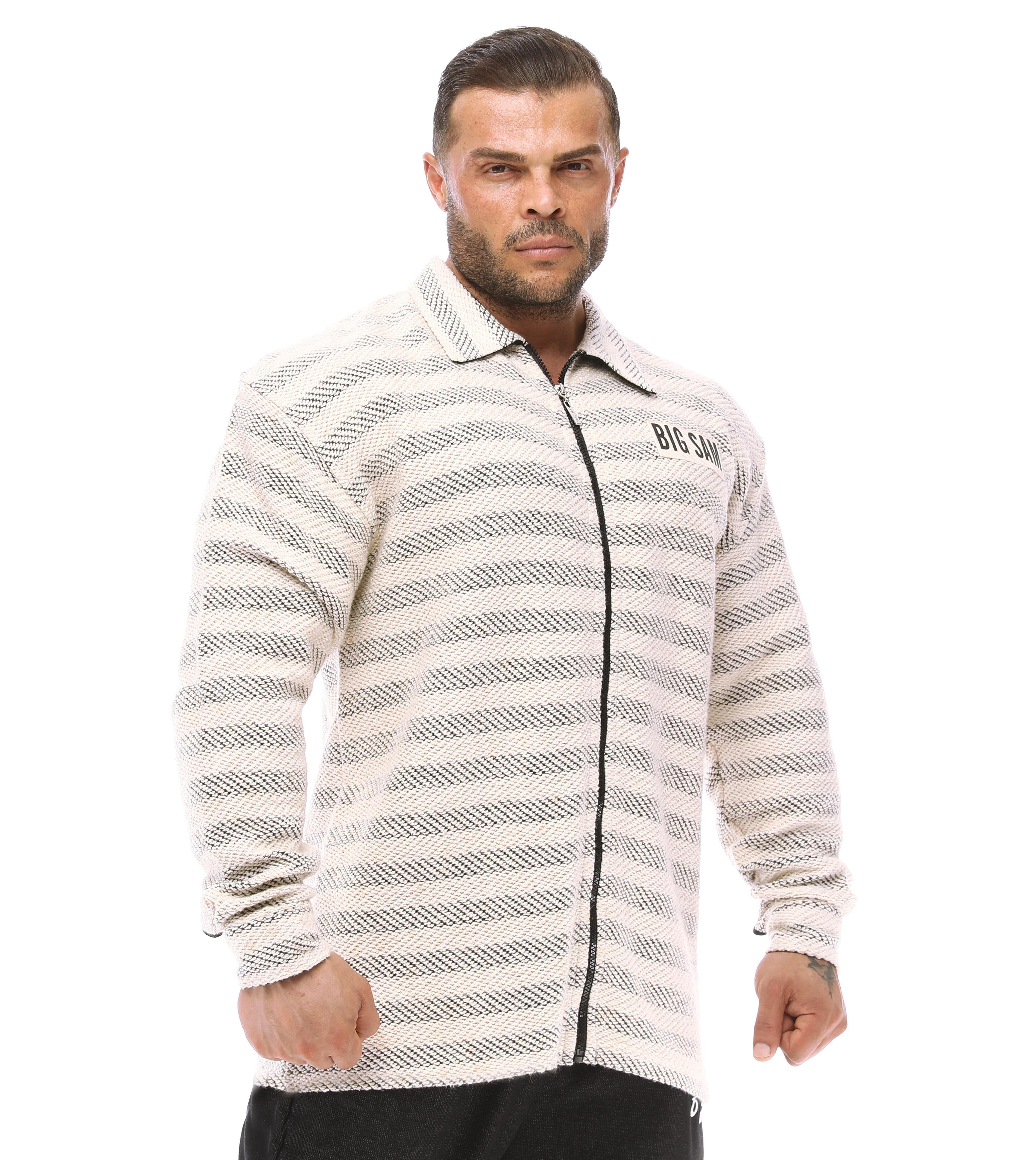 Mens Oversized Zippered Jacket