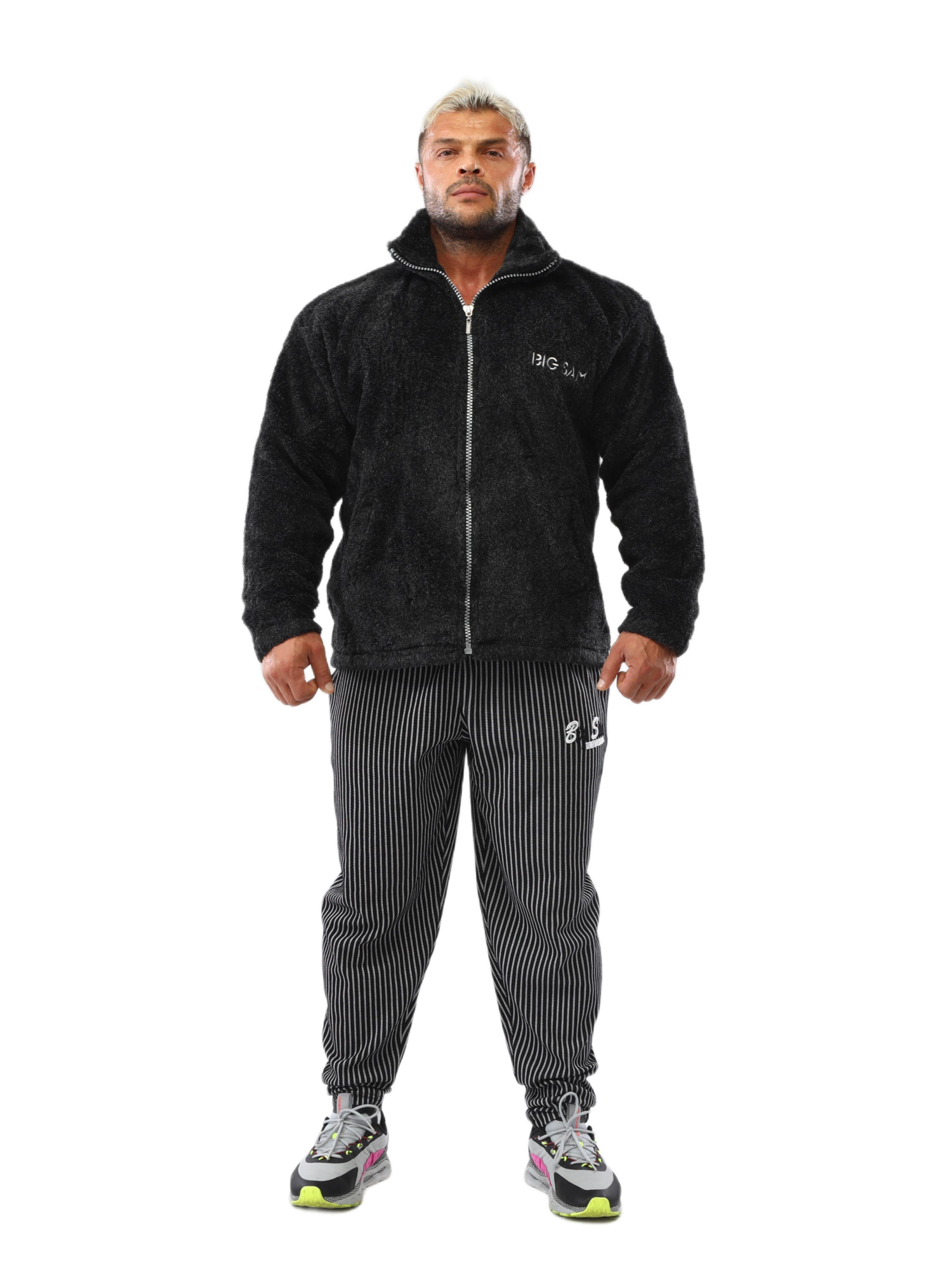 Mens Plush Jacket Relaxed Cut