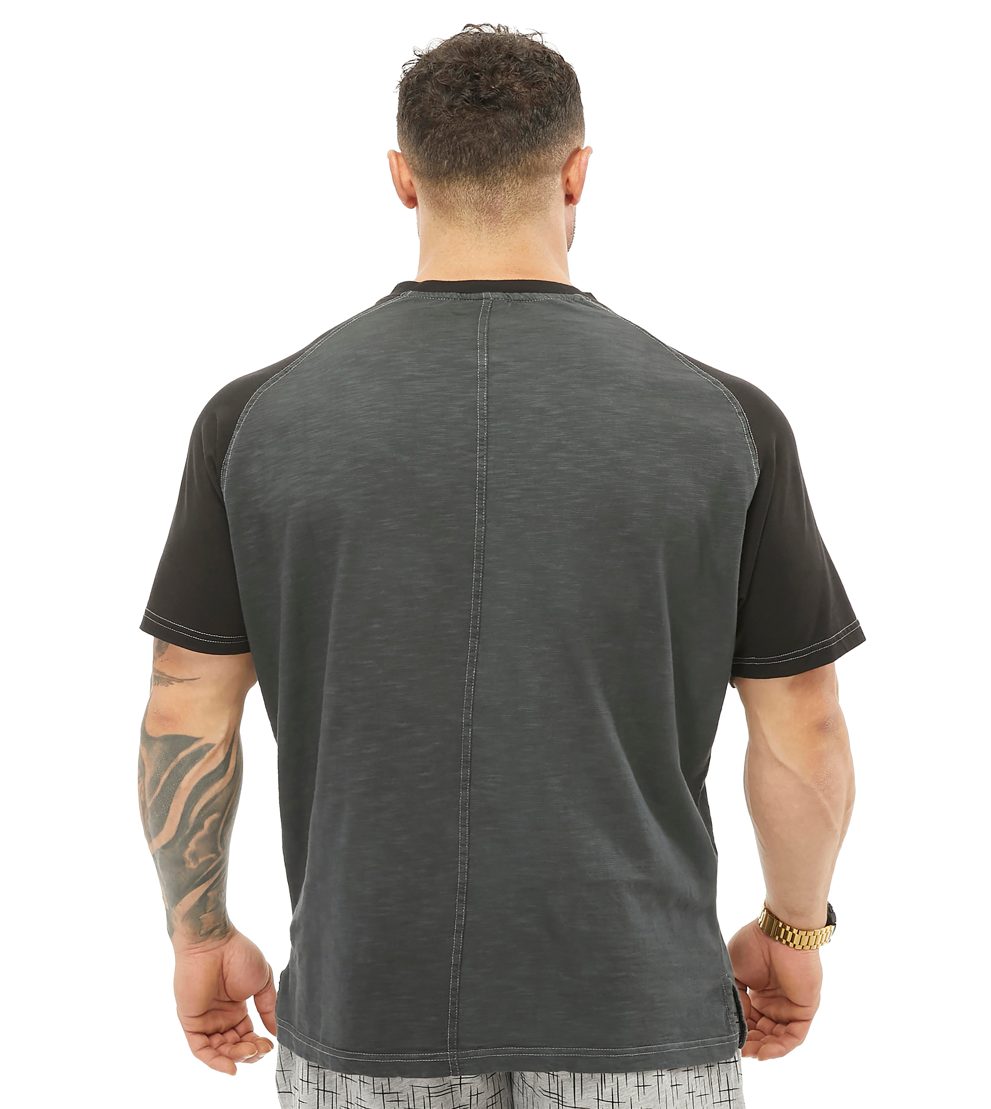 Men's Raglan Sleeve Cotton T-shirt