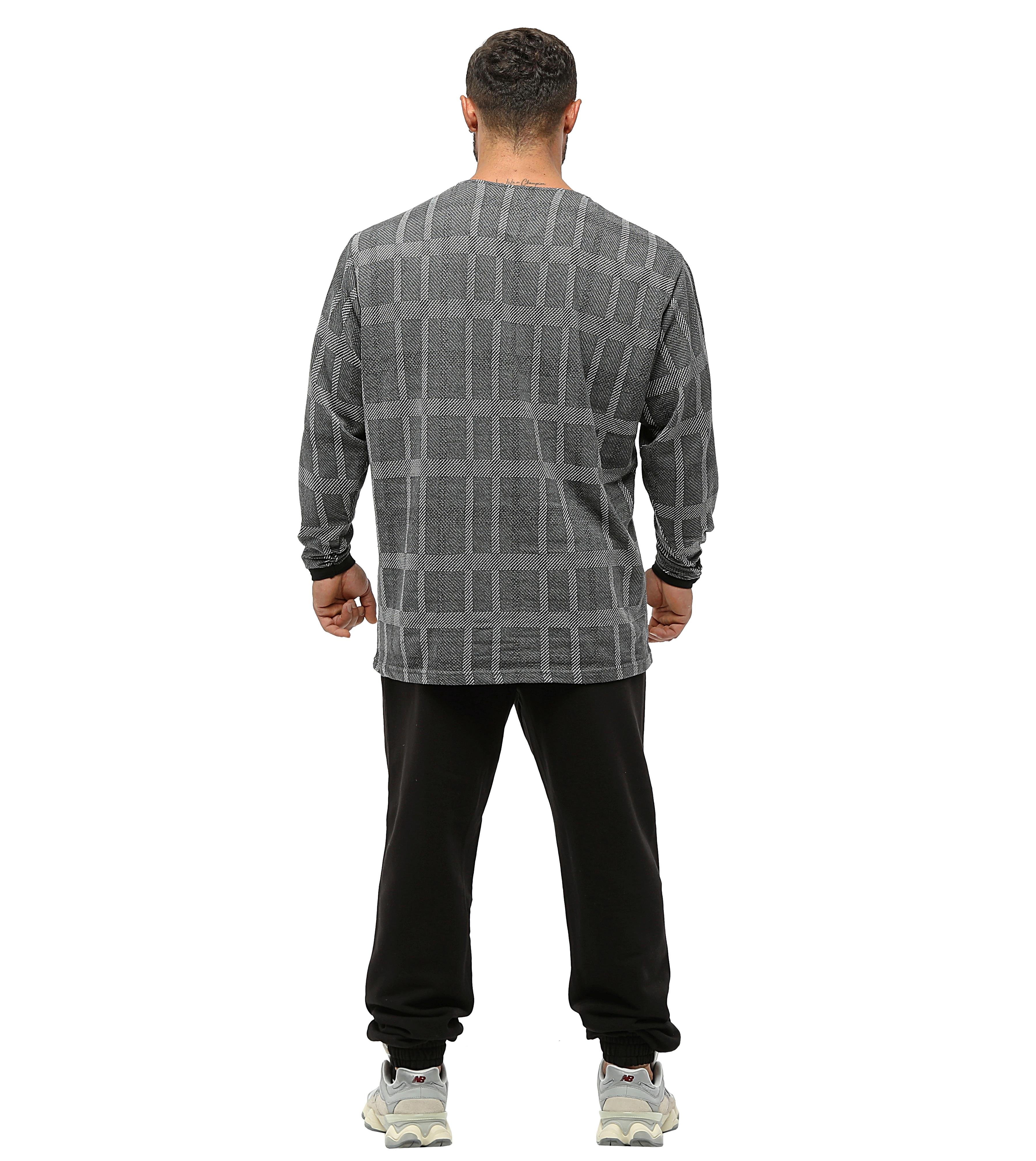 Mens Relaxed Sweatshirt Oversize Cotton 