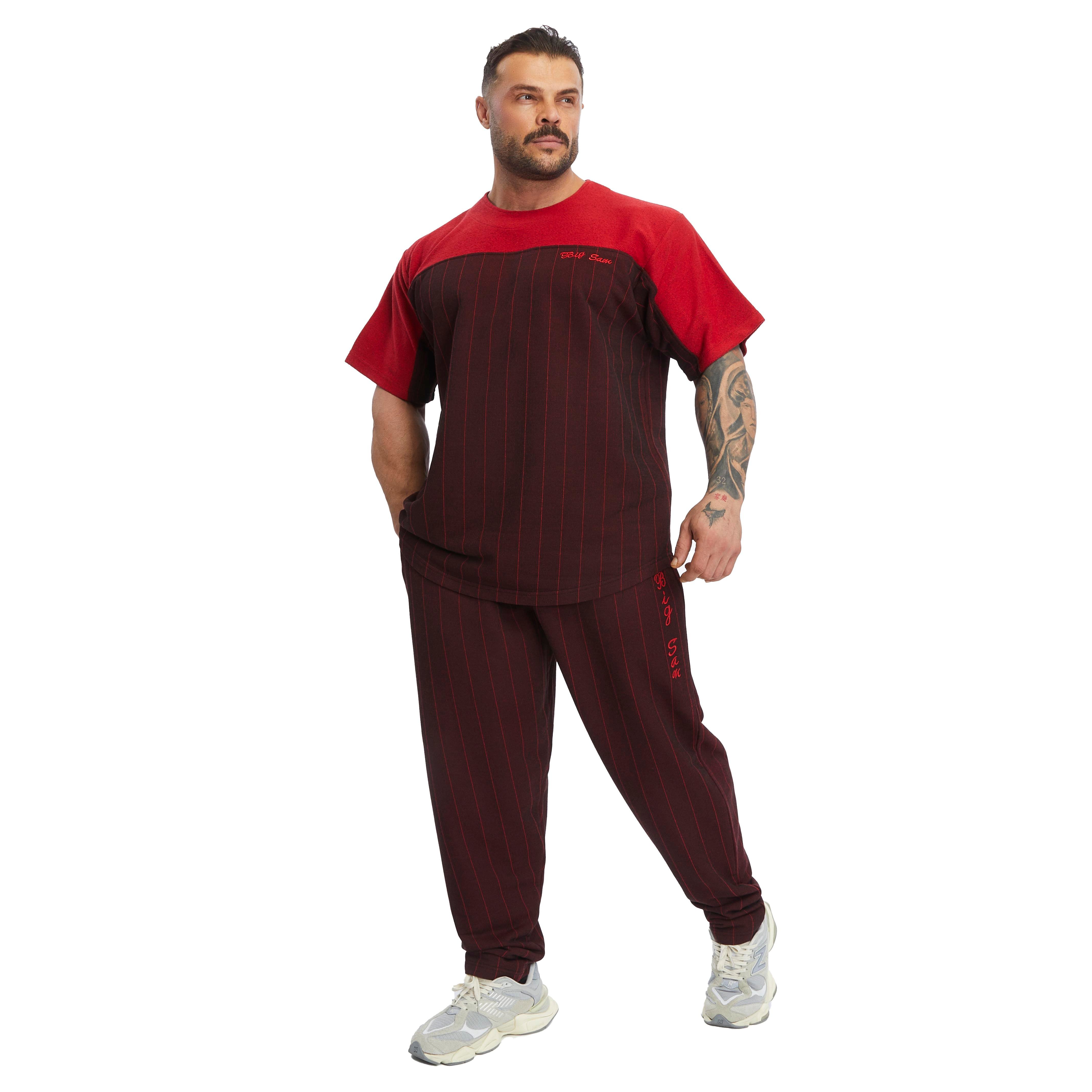 Mens Relaxed T-shirt Cotton Thick Soft Rag Top