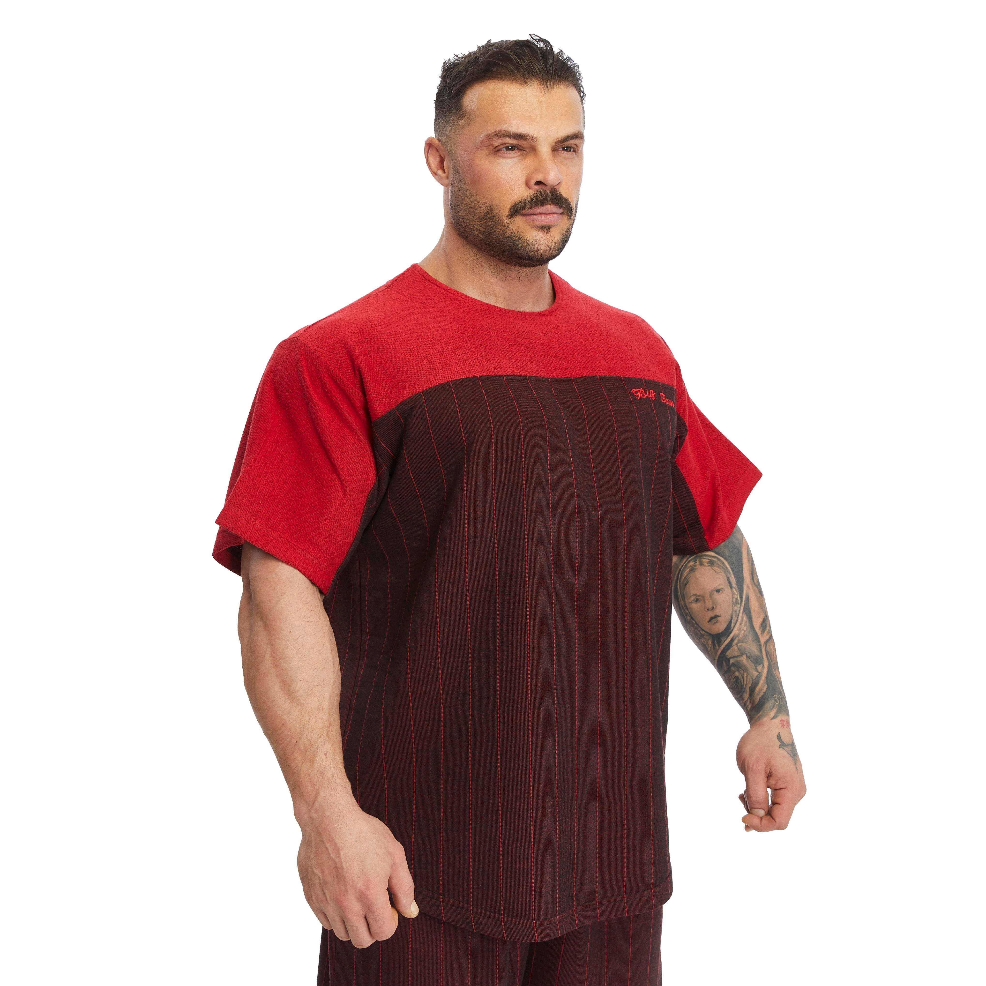 Mens Relaxed T-shirt Cotton Thick Soft Rag Top