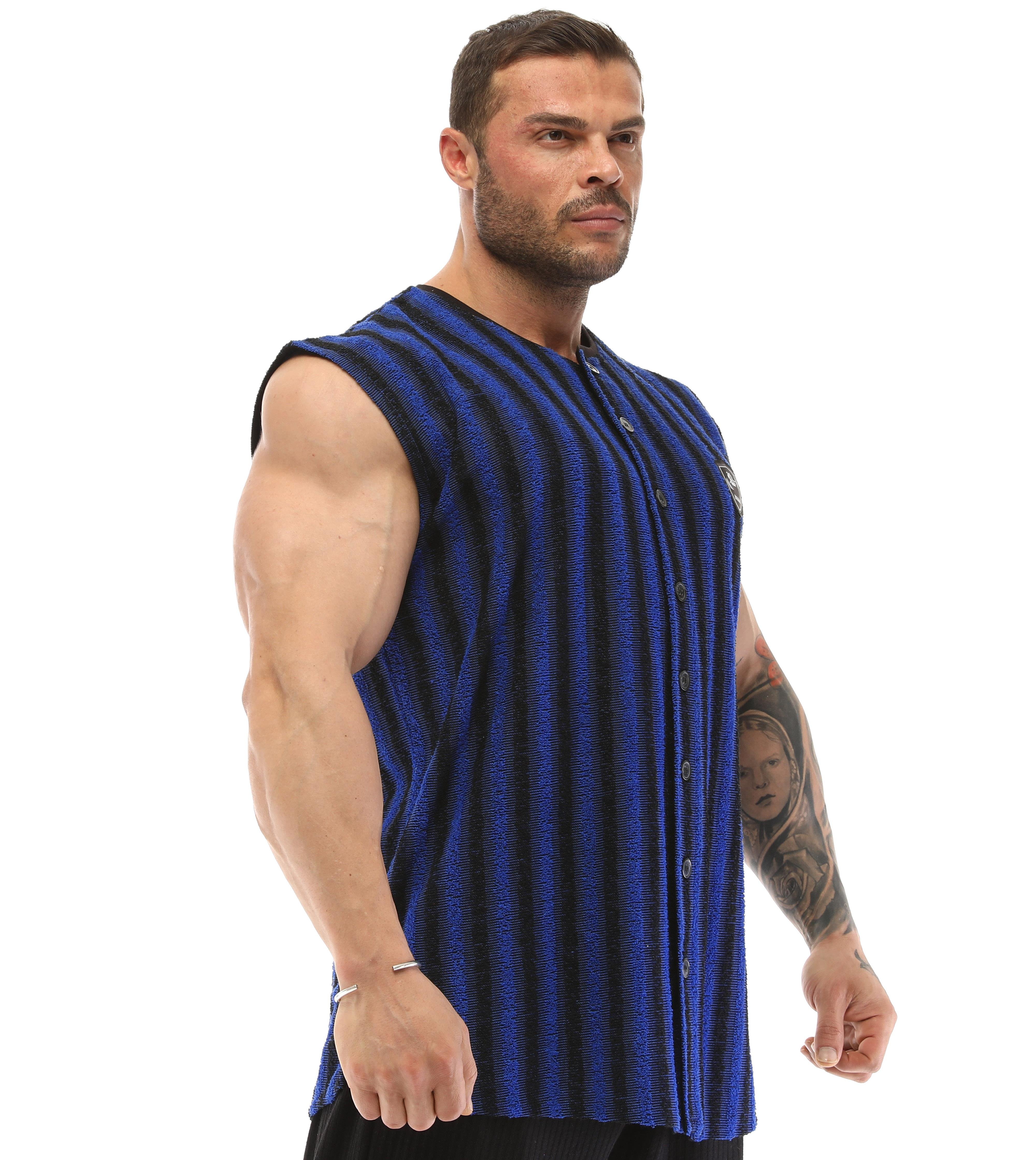 Mens Sleeveless Towel Gym Shirt
