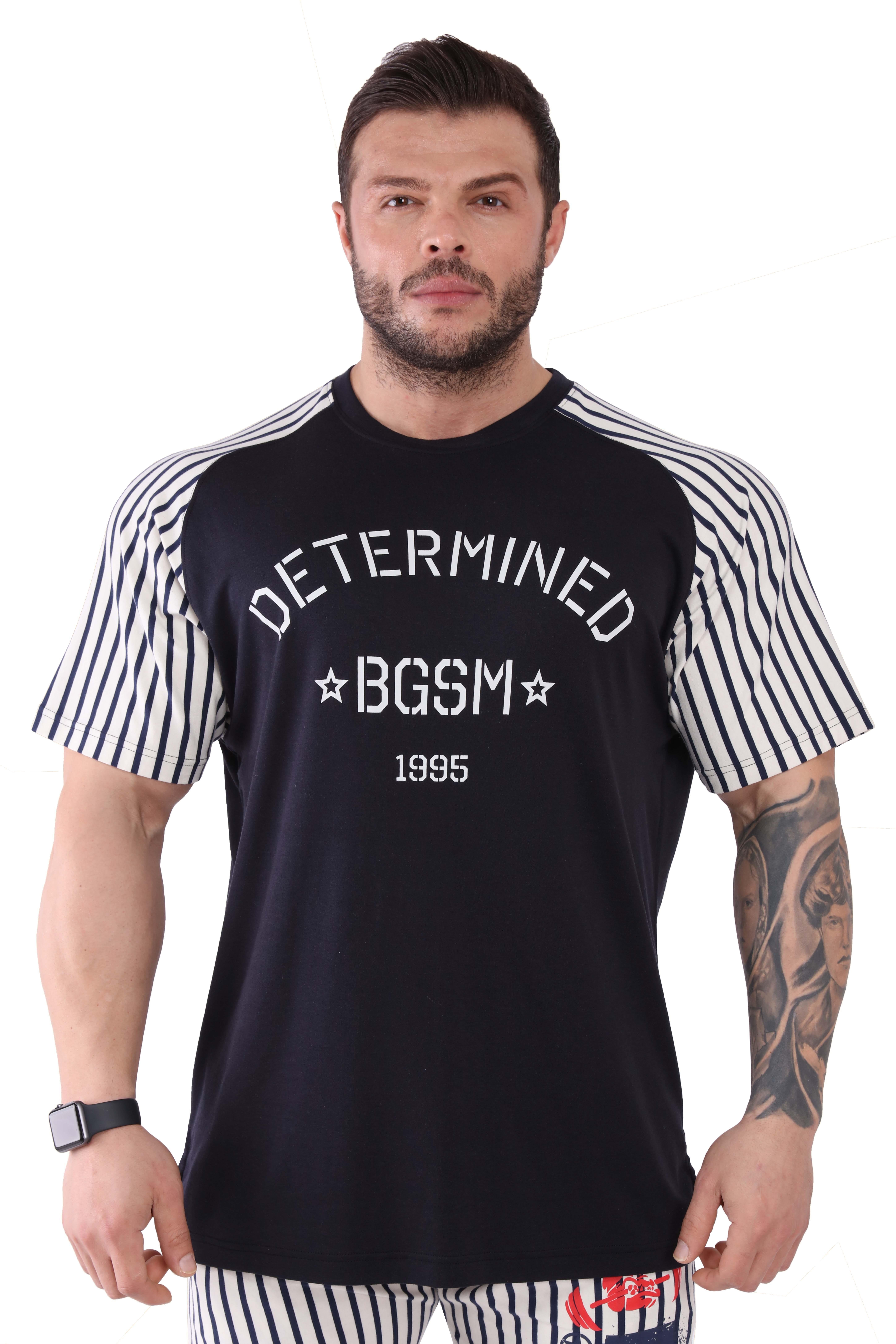 Men's Stripped Exclusive Rag Top T-shirt
