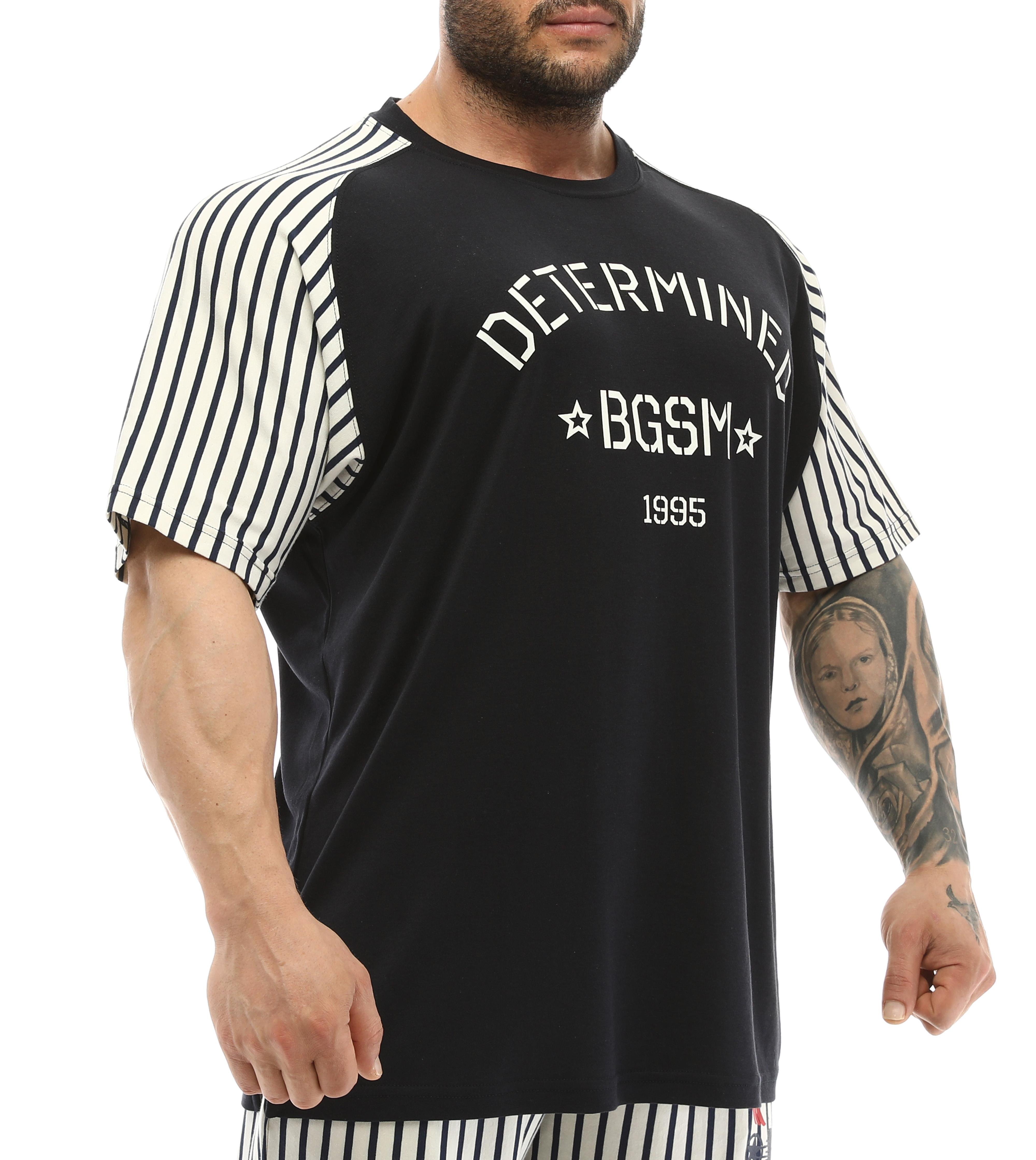 Men's Stripped Exclusive Rag Top T-shirt