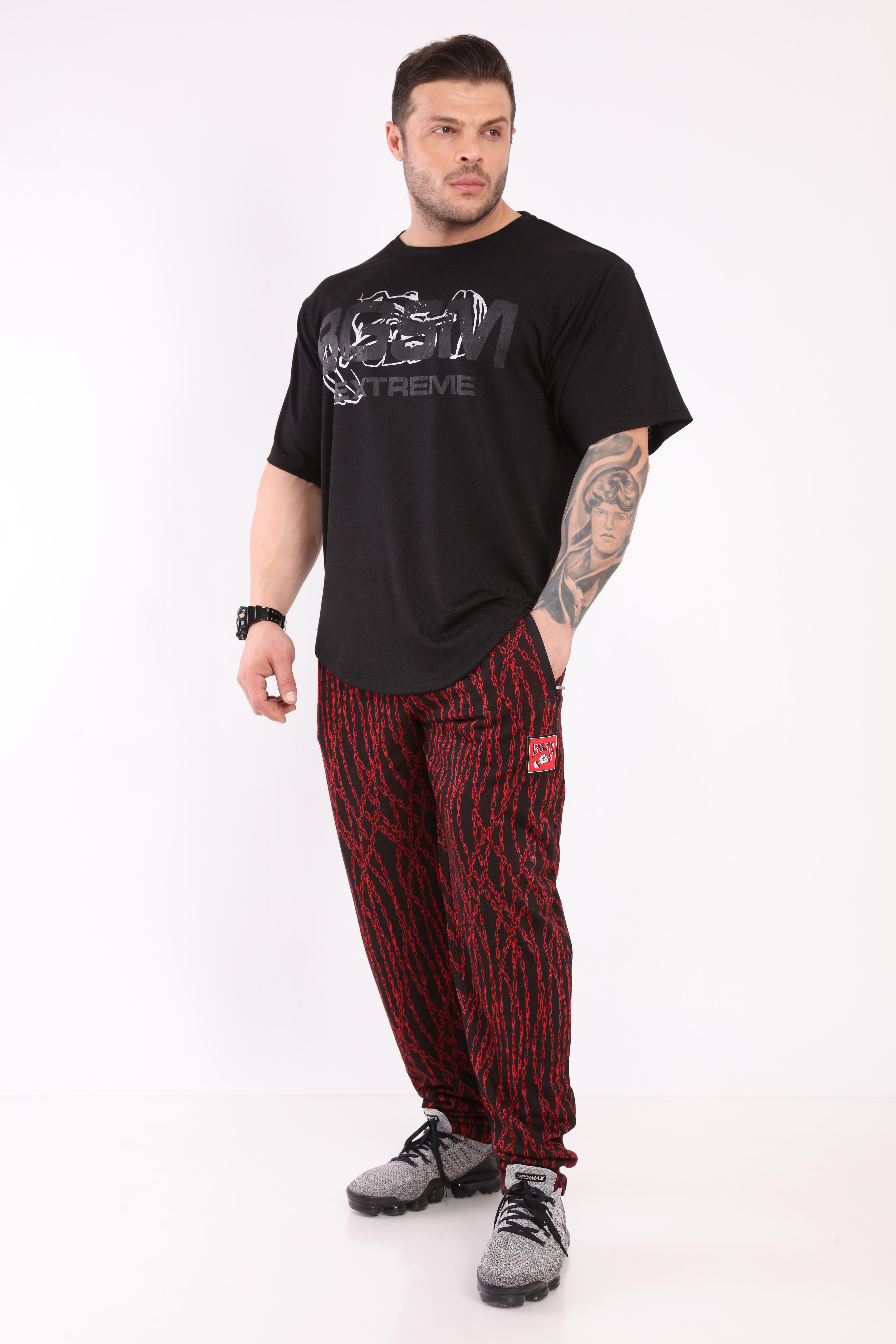 Mens Sweatpants Chain Design 