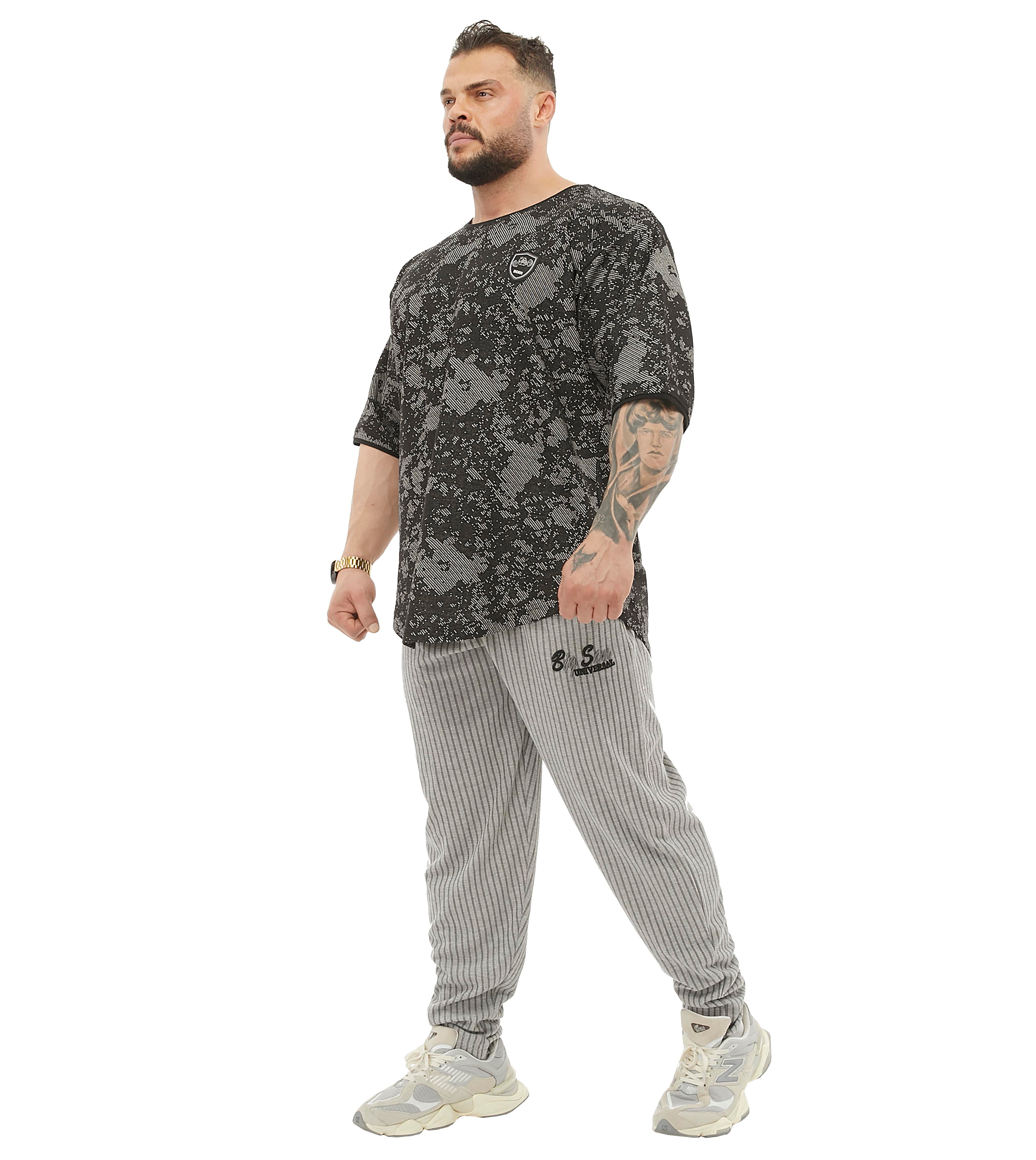 Men's Technic Camouflage Rag Top Oversize T-shirt