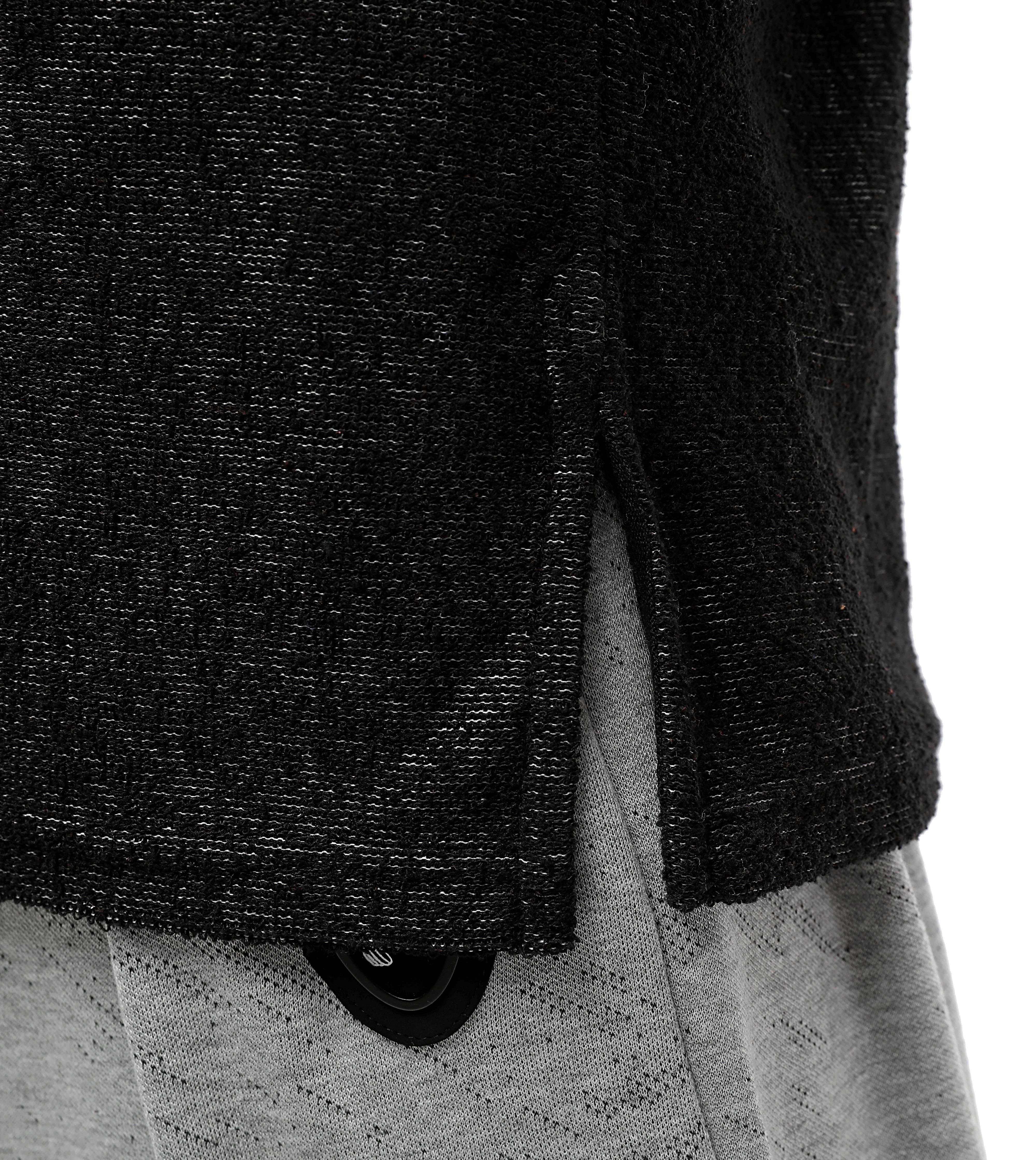 Men's Towel Long Sleeve Hoodie Oversize Sweatshirt