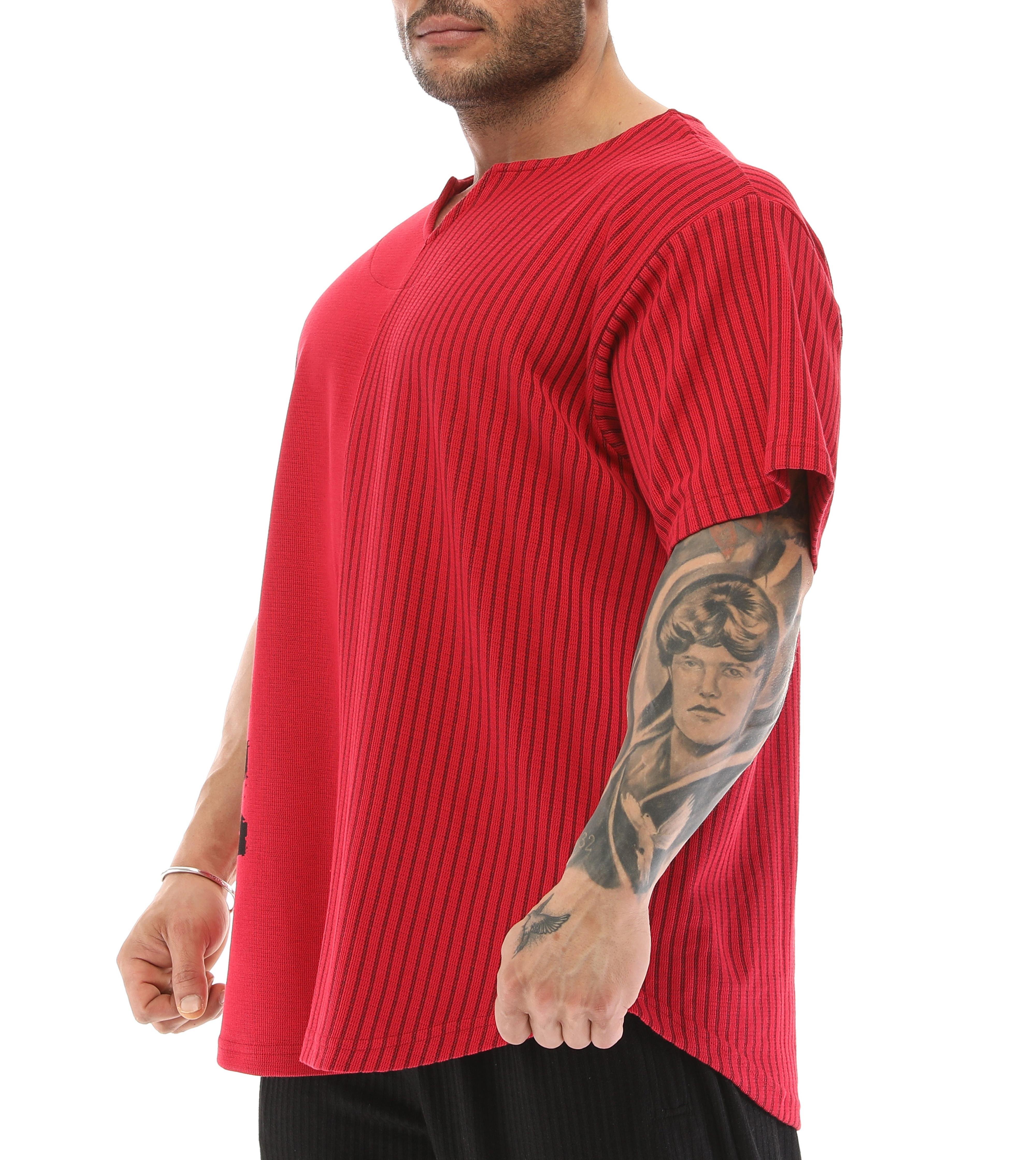 Oversize Bodybuilding Rag Top T-shirt 
