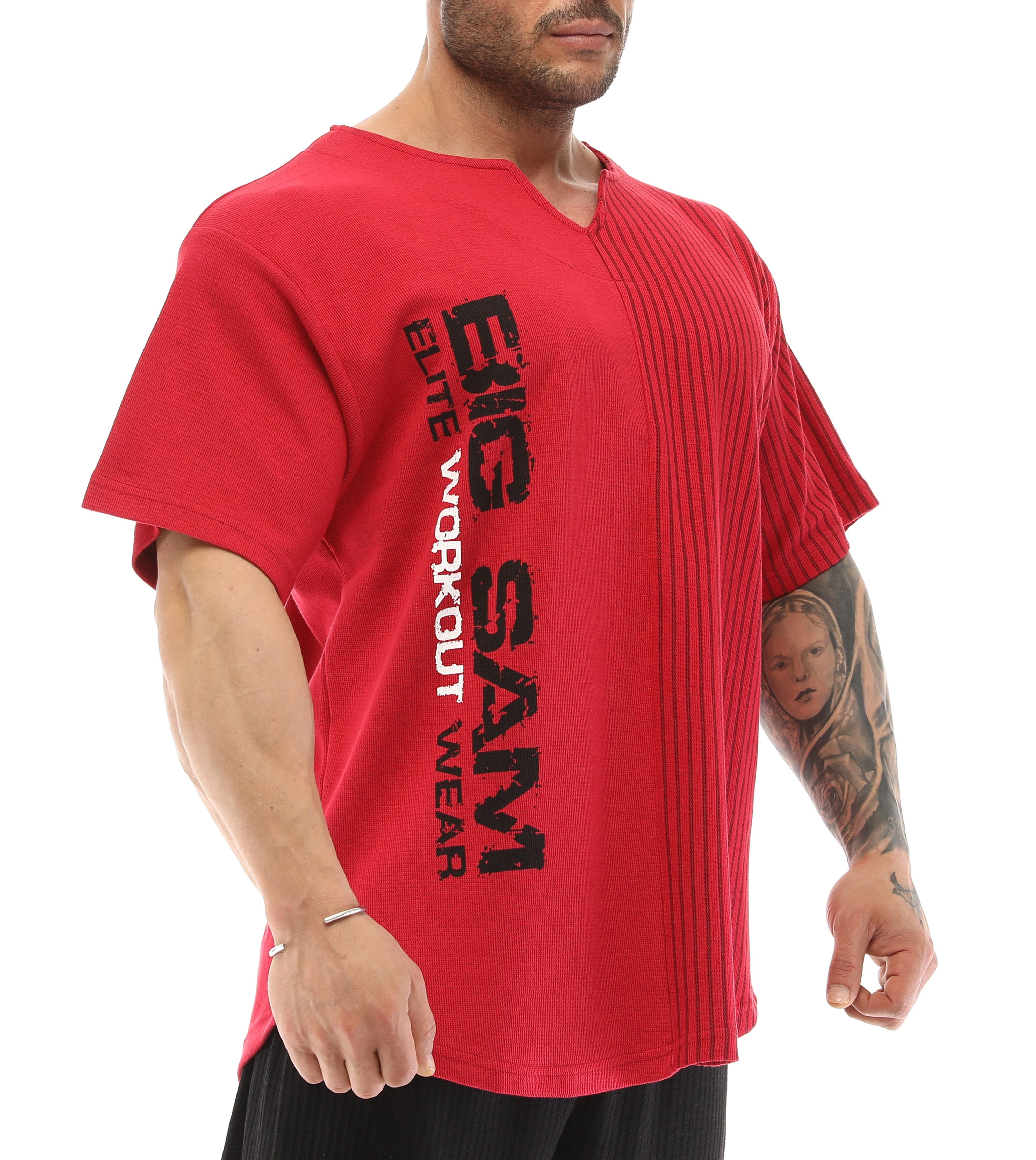 Oversize Bodybuilding Rag Top T-shirt 