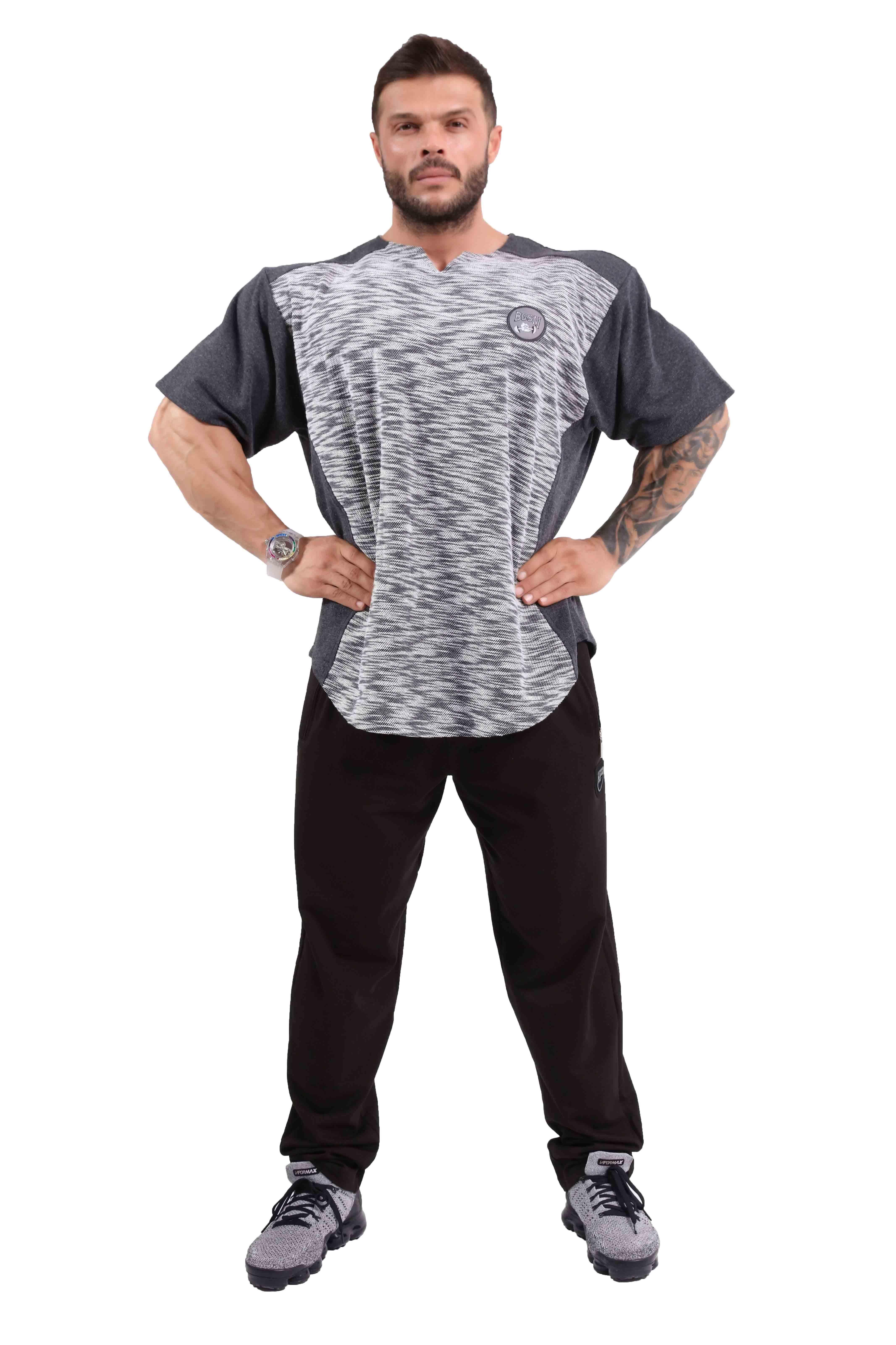 Oversize Cotton T-shirt, V-Neck Rag Top