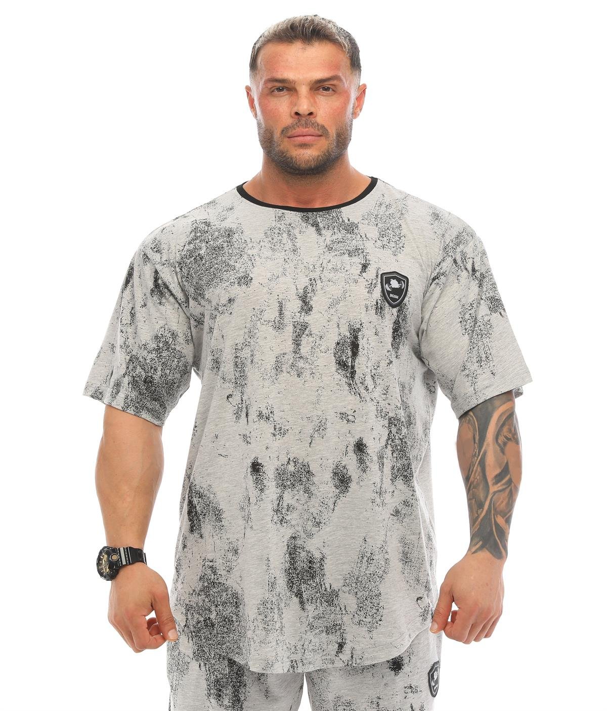 Oversize Gym Rag Top T-shirt Grey