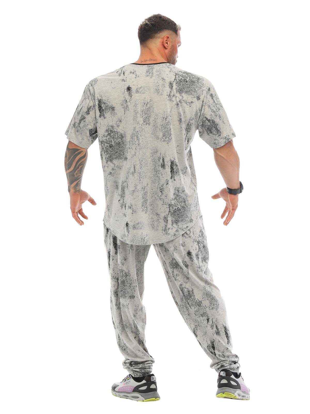 Oversize Gym Rag Top T-shirt Grey