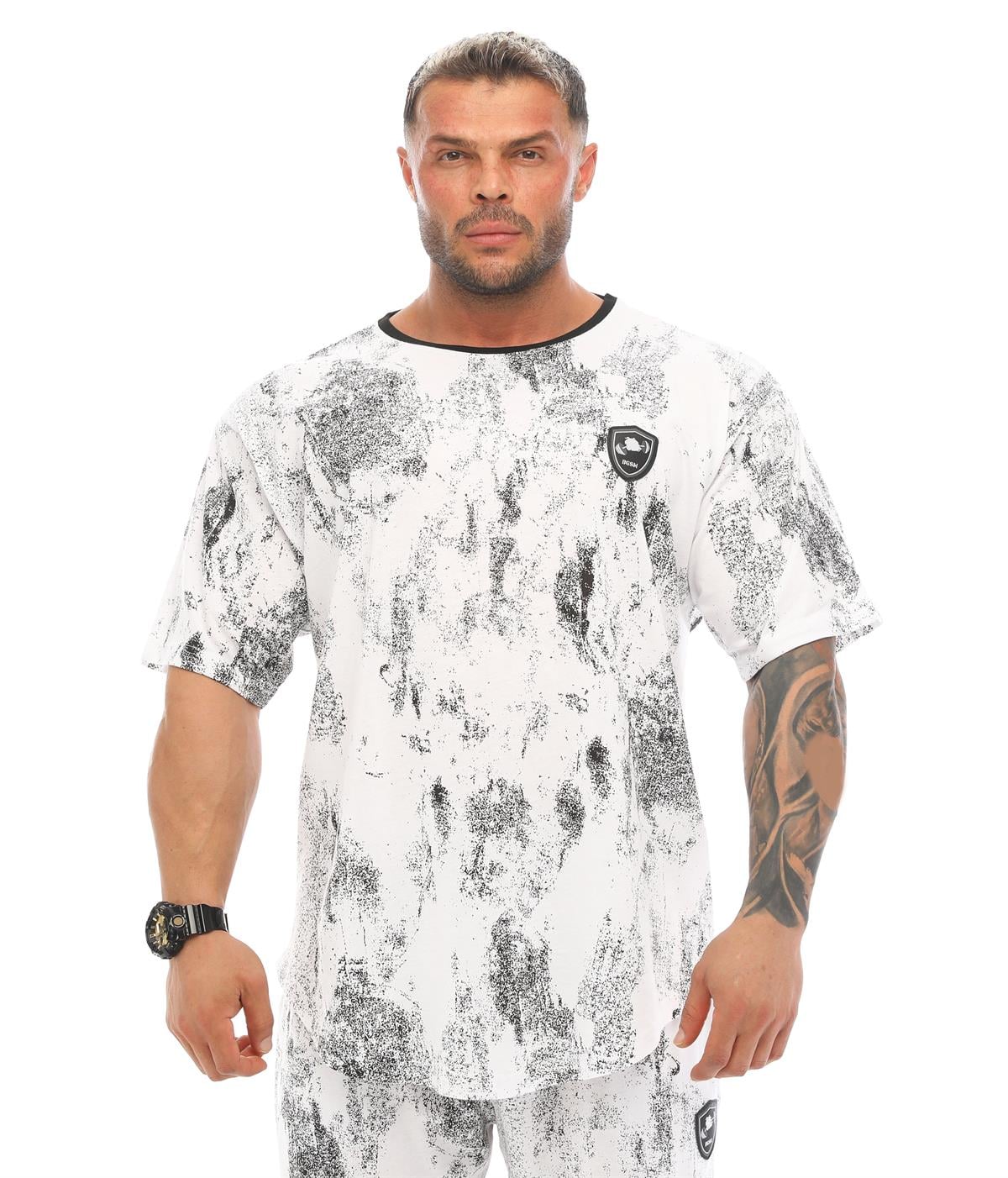 Oversize Gym Rag Top T-shirt White