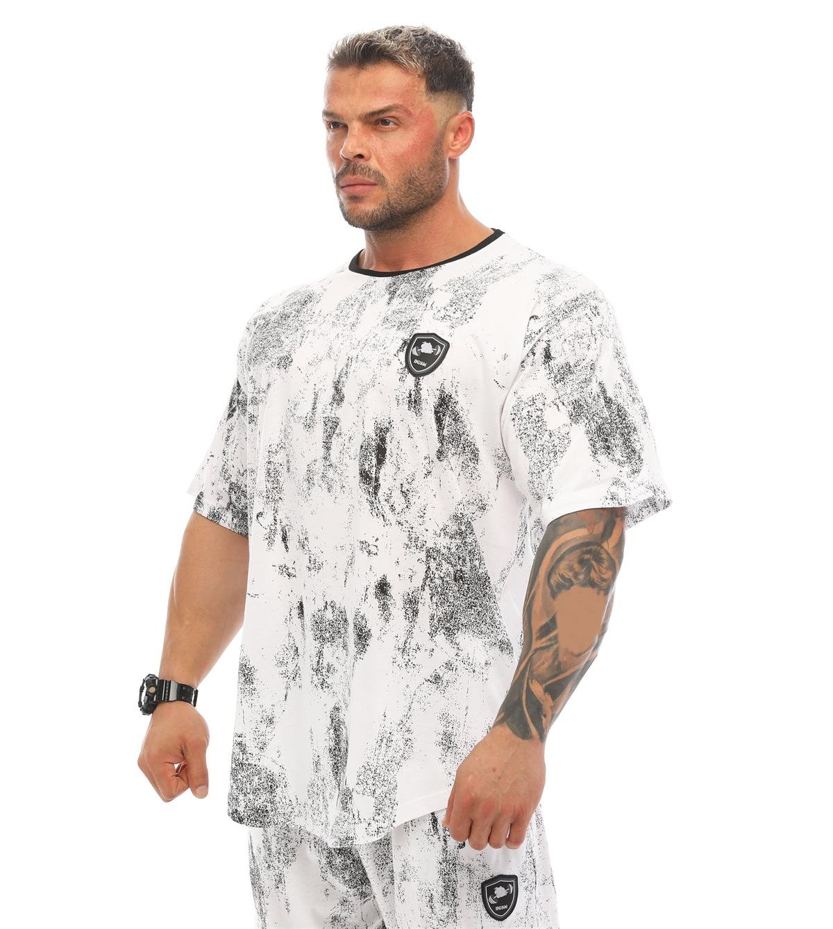 Oversize Gym Rag Top T-shirt White