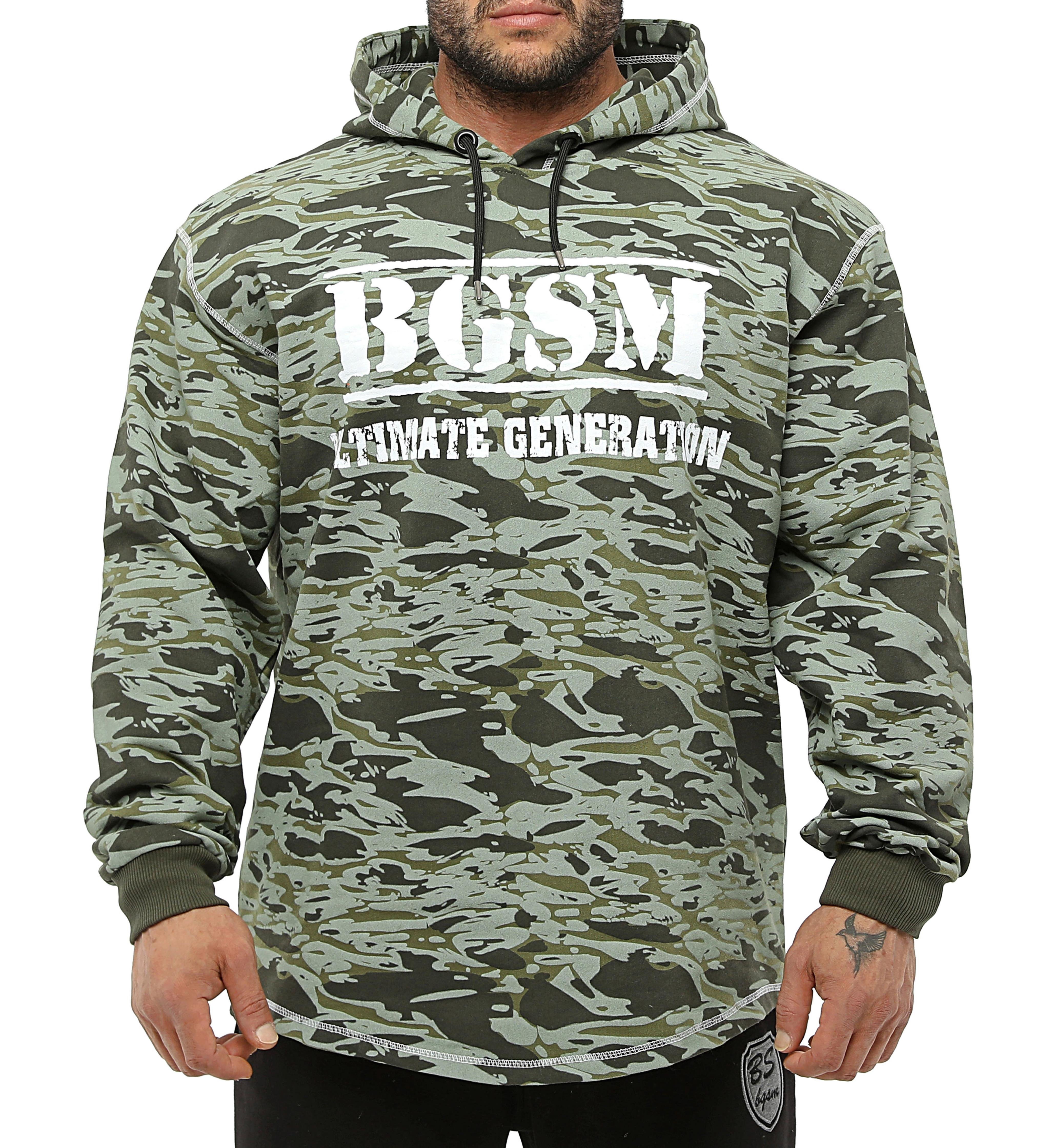Oversize Long Sleeve Camouflage Hooded Soft Winter Sweater