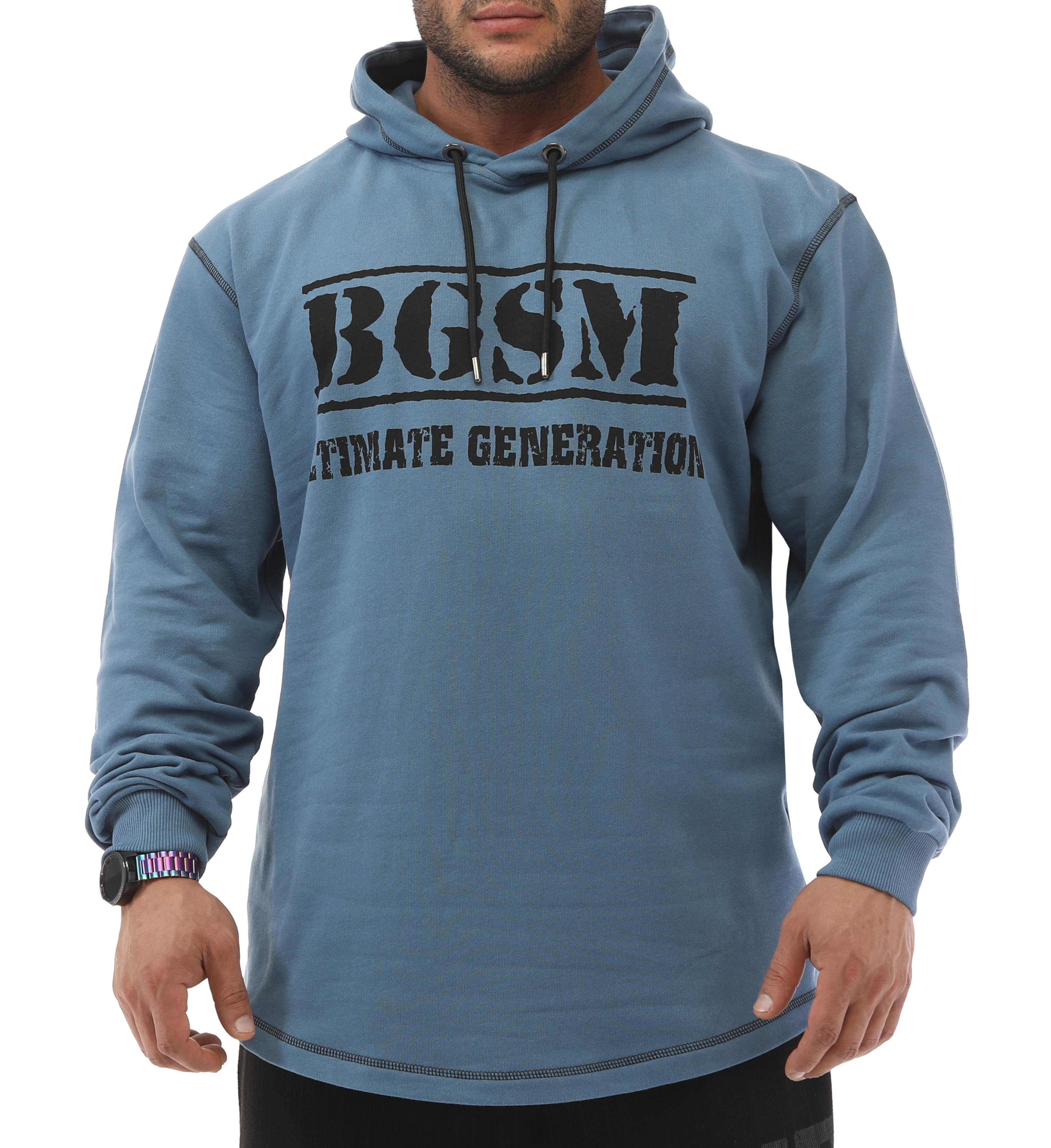 Oversize Long Sleeve Hooded Soft Texture Winter Sweater Light Blue