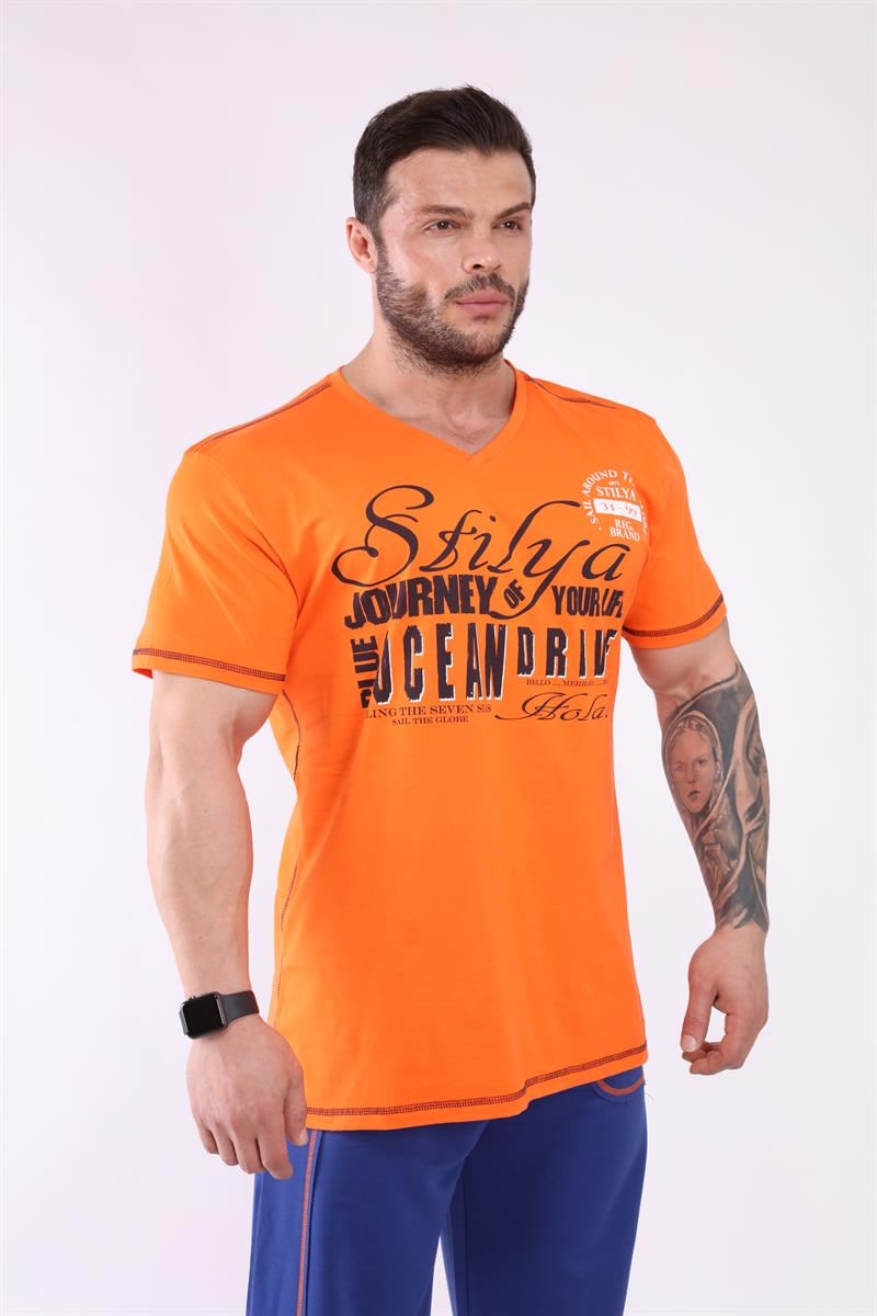 Stilya V-neck Tshirt Cotton 2900