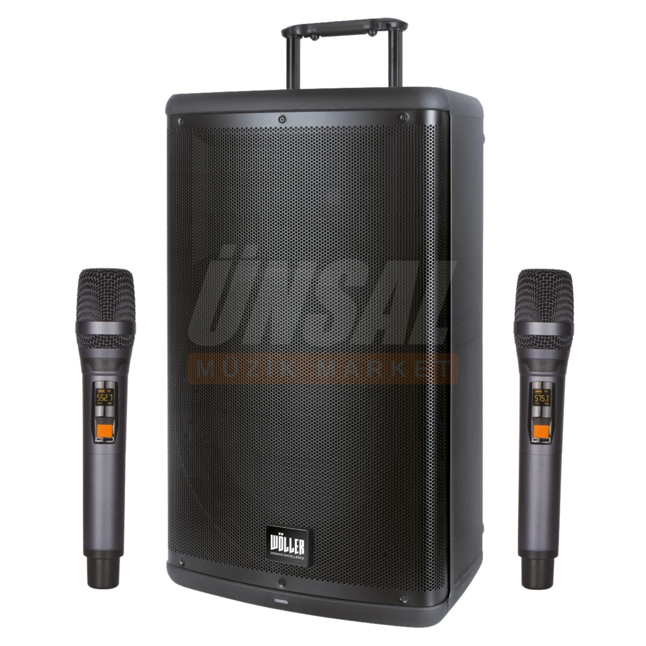 Wöller W-1540 DSP Taşınabilir Şarjlı Bluetooth Hoparlör