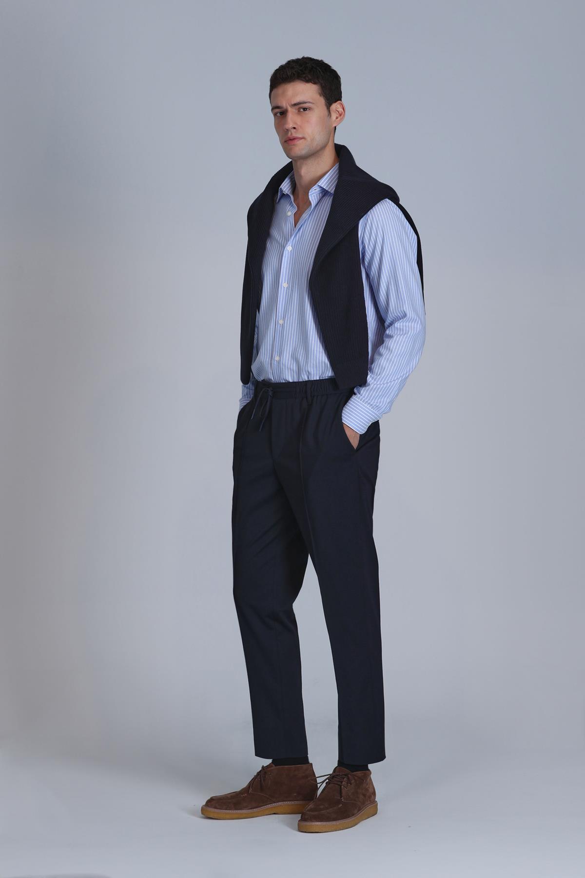 ANTONİ Erkek Pantolon - LACİVERT