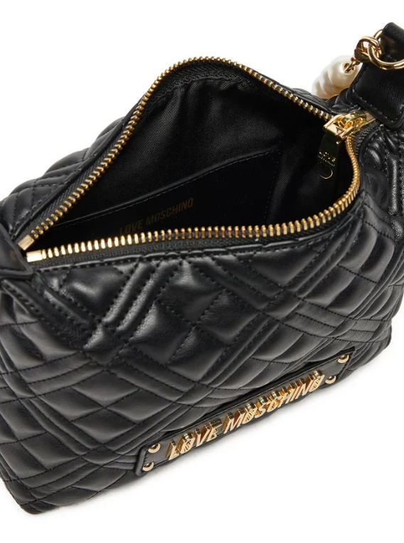BORSA QUILTED PU NERO+GALV.ORO BAG - SİYAH