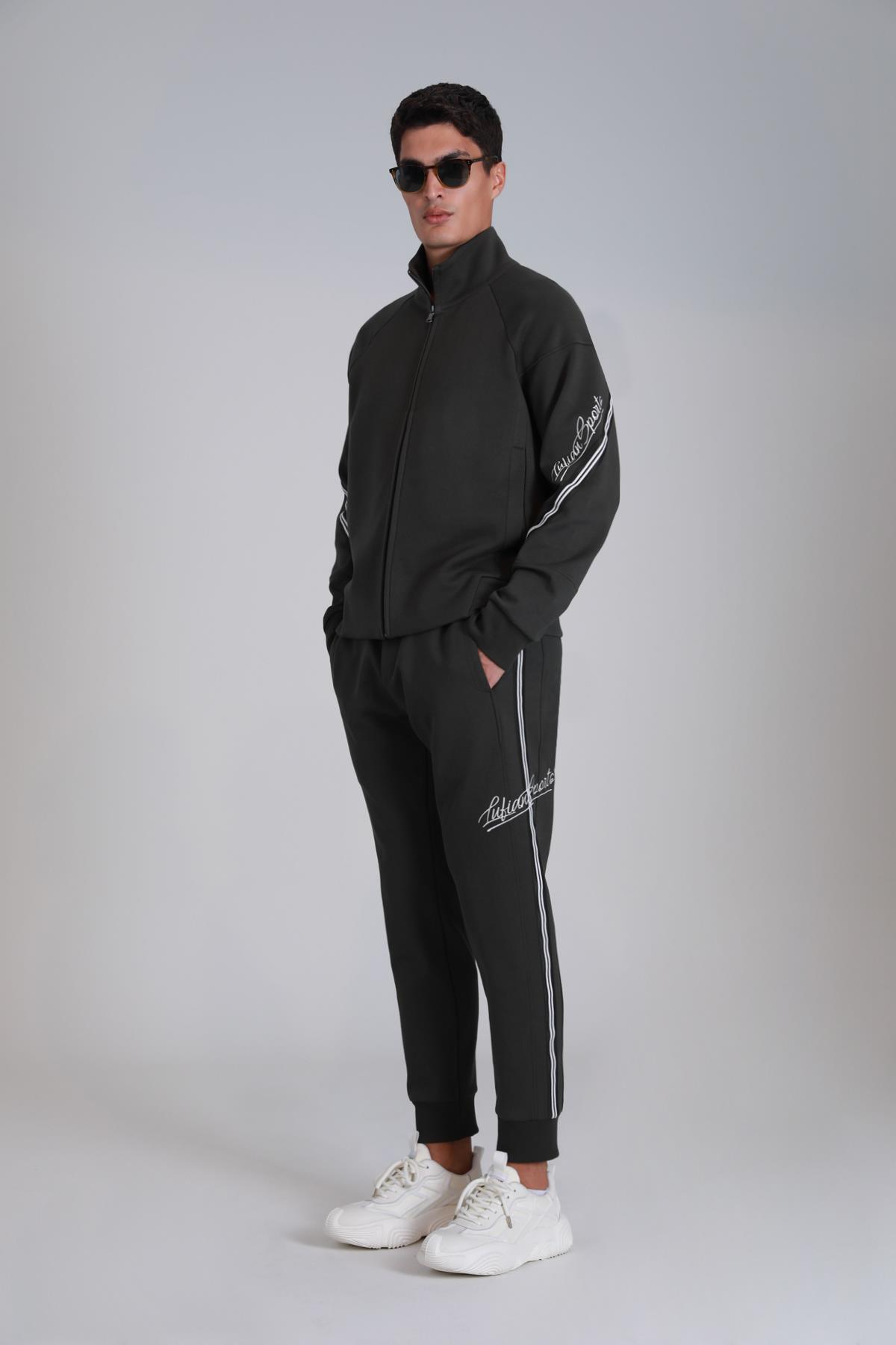 DERA Erkek Sweat - K.YEŞİL