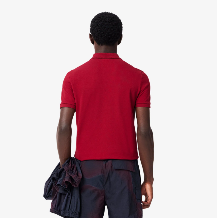Erkek Slim Fit Polo - BORDO