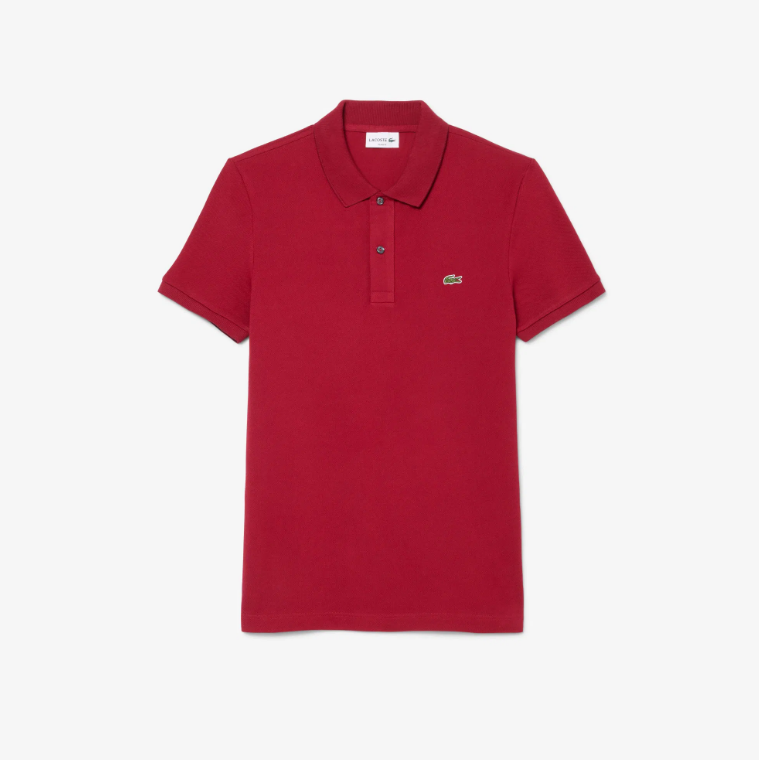 Erkek Slim Fit Polo - BORDO