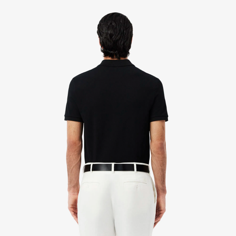 Erkek Slim Fit Polo - SİYAH
