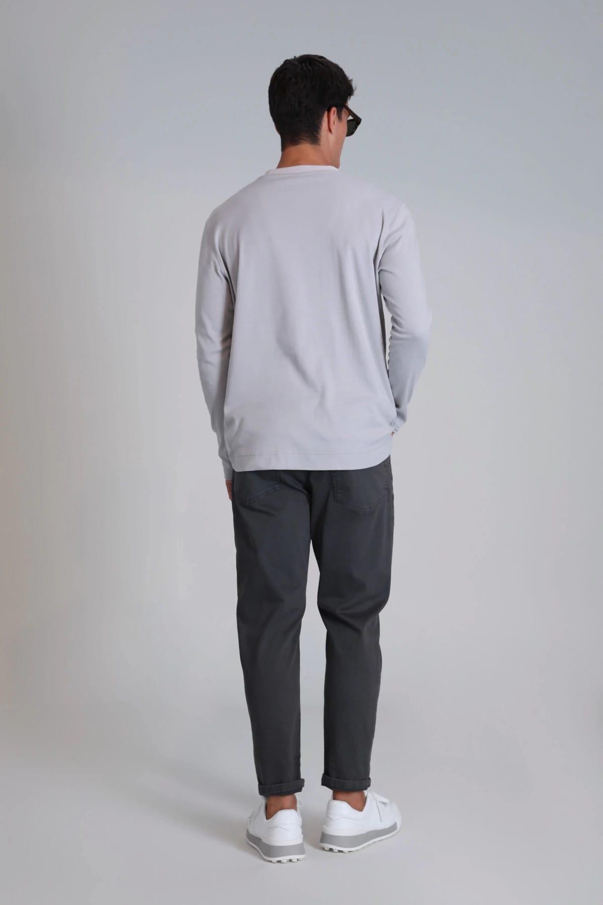 HELT Spor Erkek Chino Pantolon Slim Fit - GREY