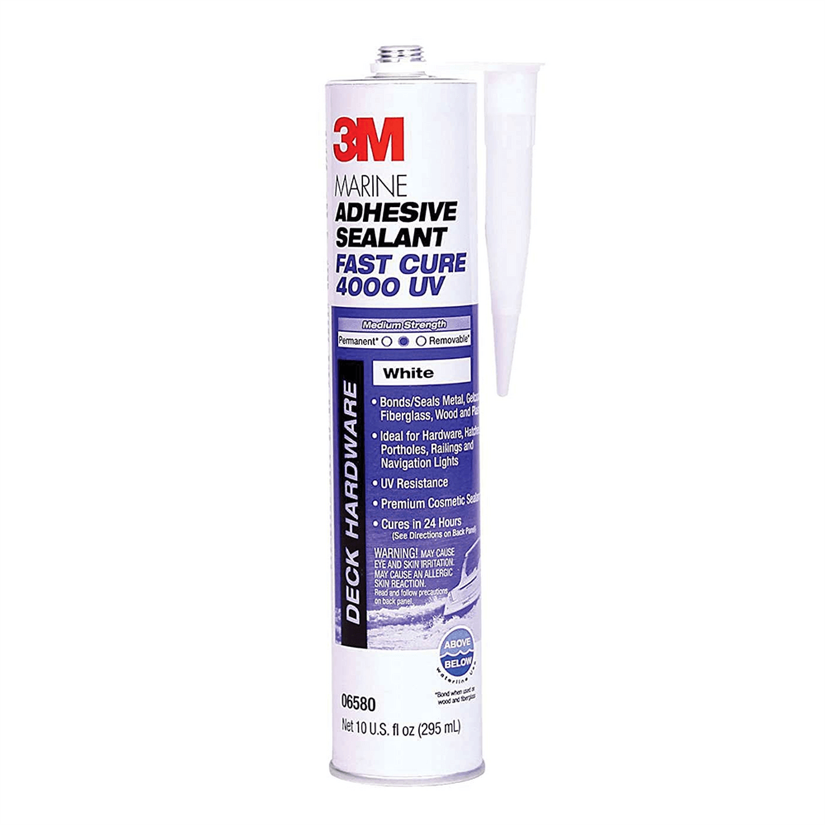 3M™ 4000UV Marin Yapıştırıcı Mastik, Beyaz - 295 ml