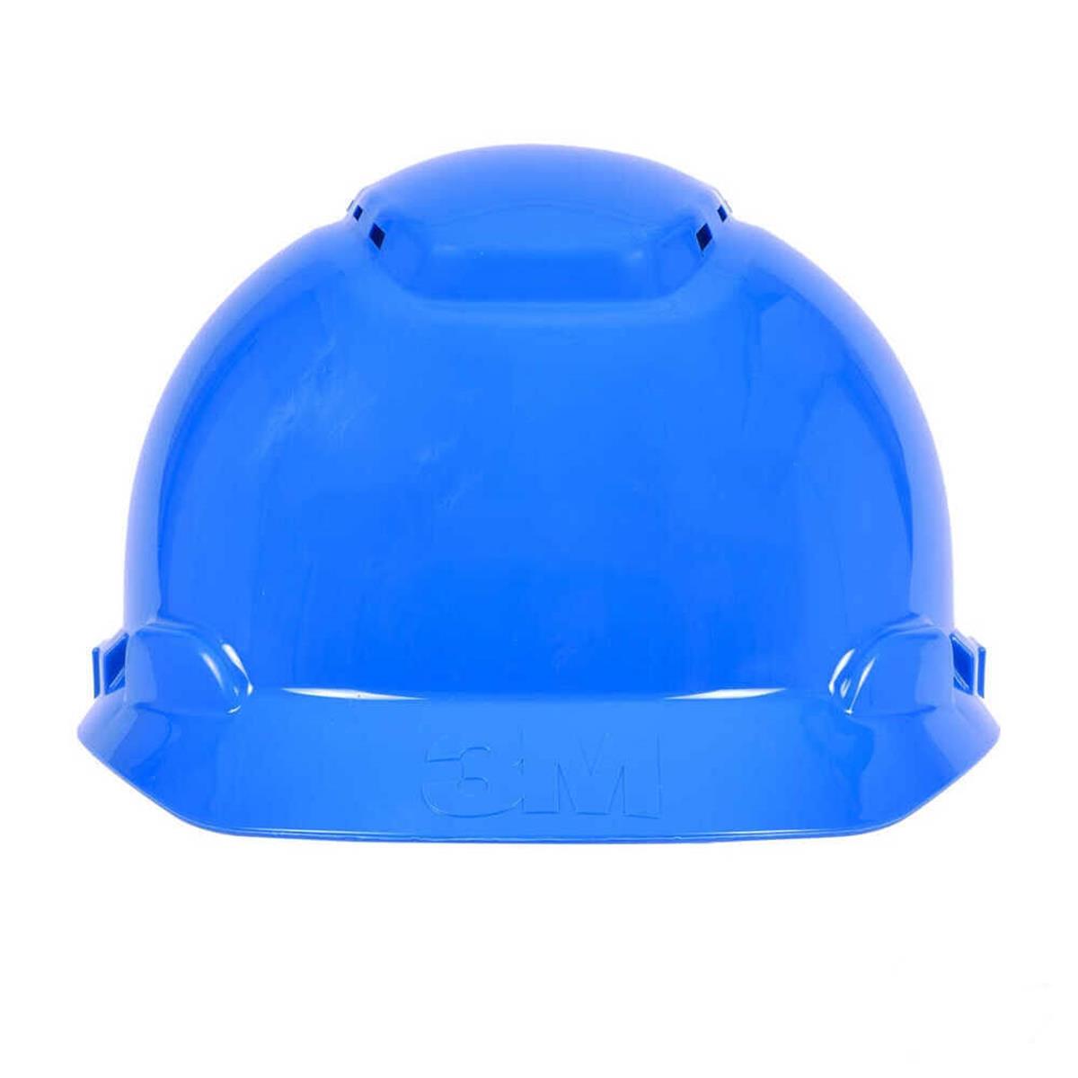 3M™ H-700N-BB Sert Başlık, Mandallı, Havalandırmalı, Plastik Ter Bantlı Baret / Mavi
