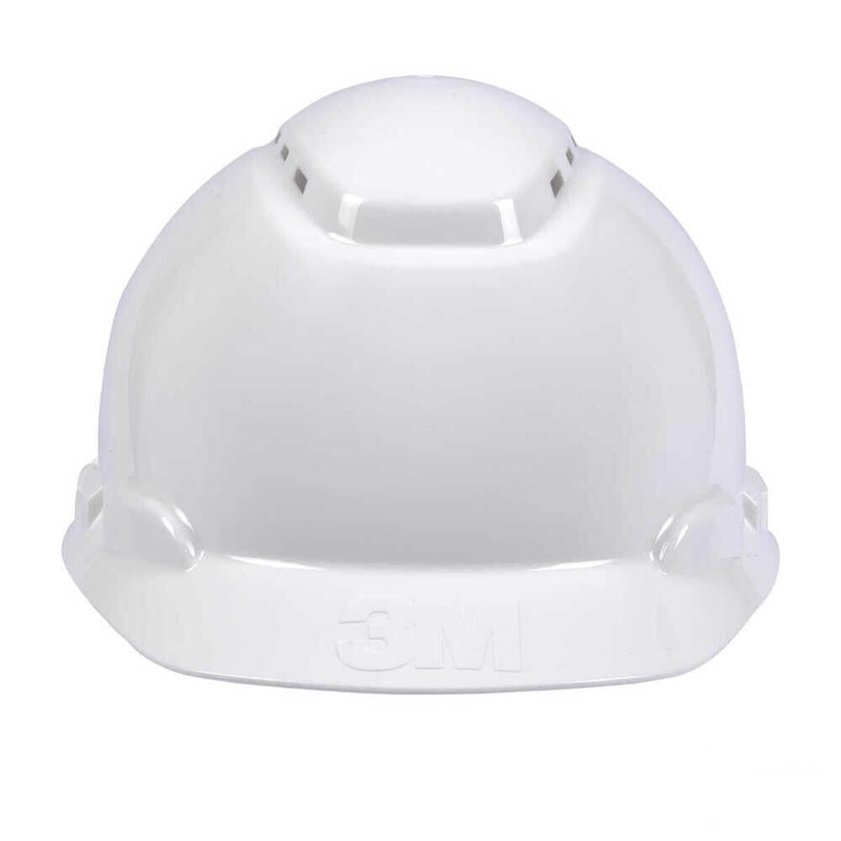 3M™ H-700N-VI Sert Başlık, Mandallı, Havalandırmalı, Plastik Ter Bantlı Baret / Beyaz